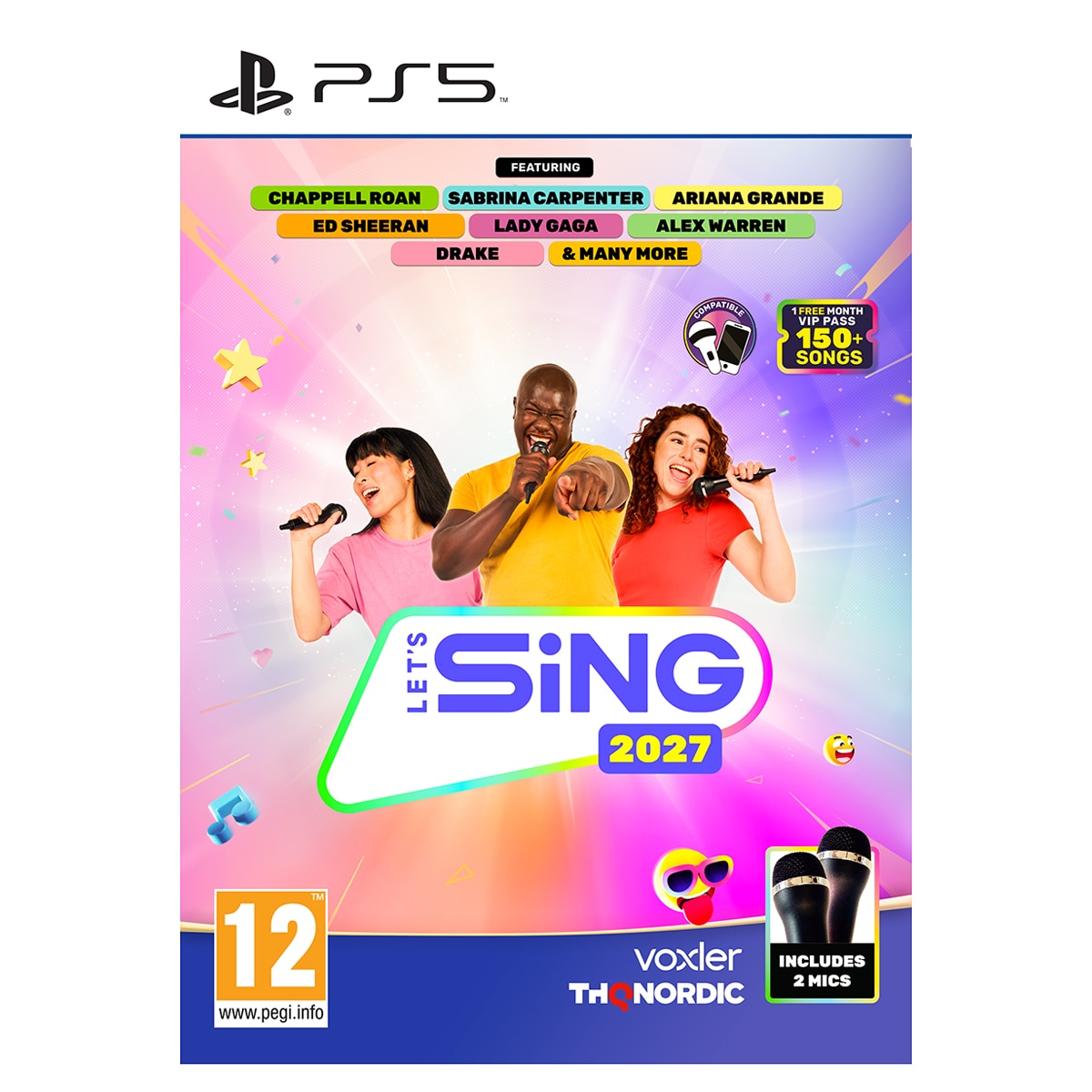 Let´s Sing 2027 + 2 Micrófonos PlayStation 5.