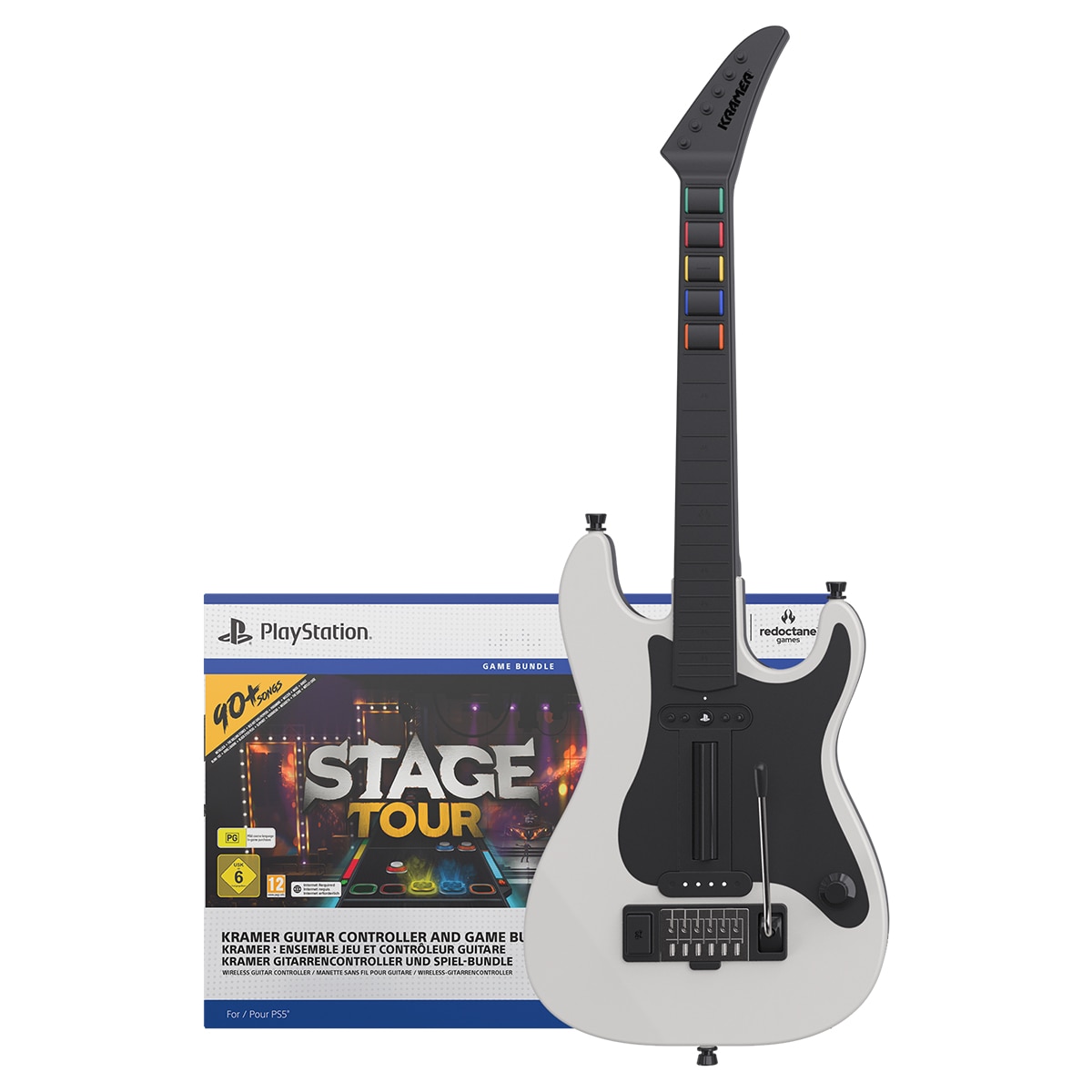 Imagen 1 de Stage Tour Game + Kramer Guitar Controller Bundle PlayStation 5