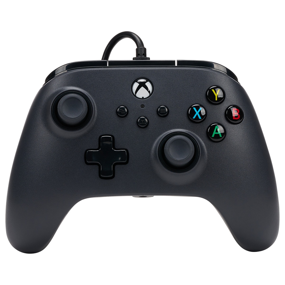 Imagem 0 de Comando Com Fios PowerA Black - Xbox One/Xbox Series X/ PC