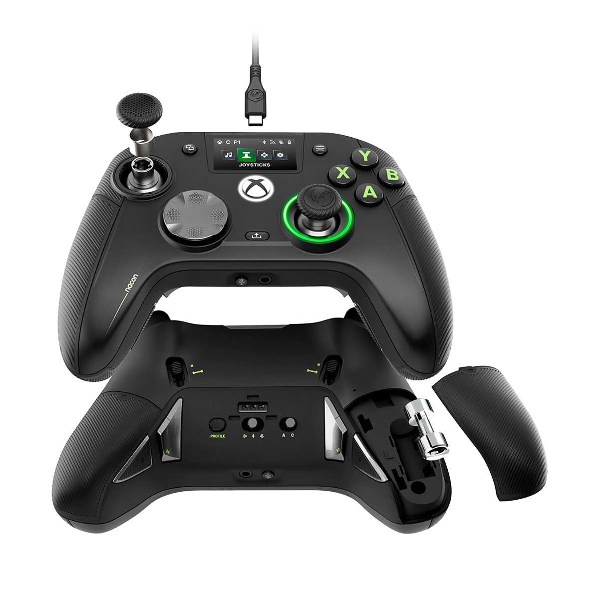Mando Nacon Revolution X Unlimited para Xbox y PC - Negro Negro-3