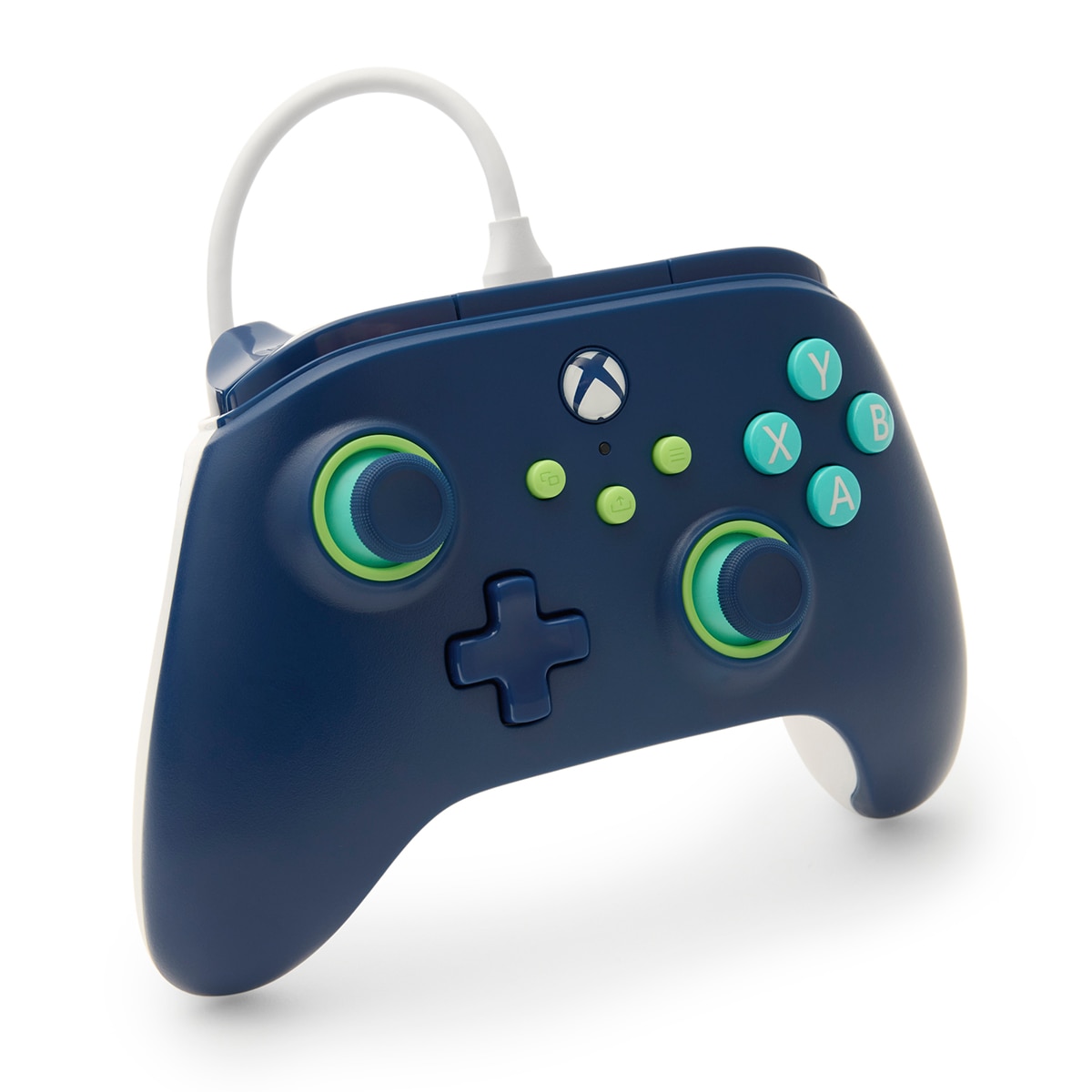 Mando con cable Power A para Xbox Azul marino-2