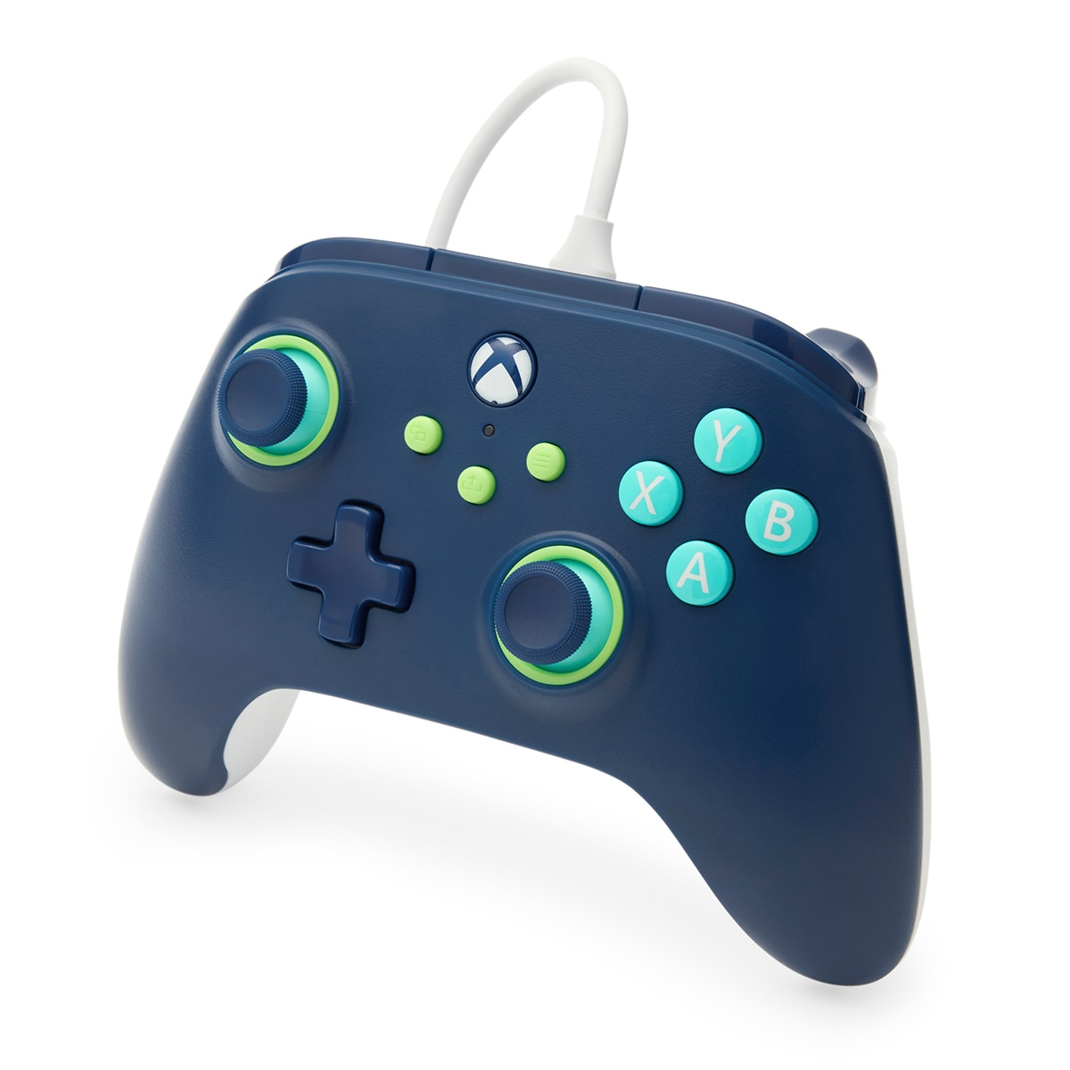 Mando con cable Power A para Xbox Azul marino-3