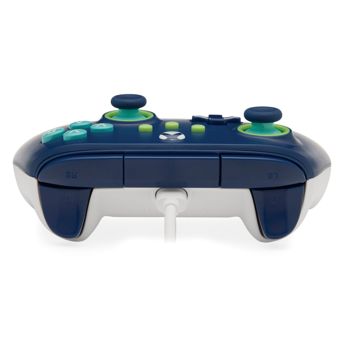 Mando con cable Power A para Xbox Azul marino-5