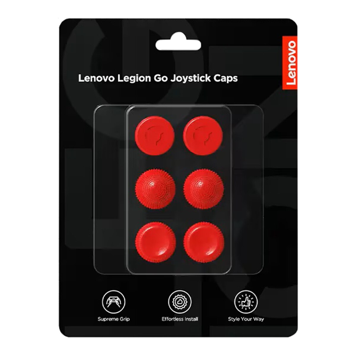 Imagem 0 de Lenovo Capas de Joystick Legion Go  - Vermelho  (compatível com todas as Legion Go)
