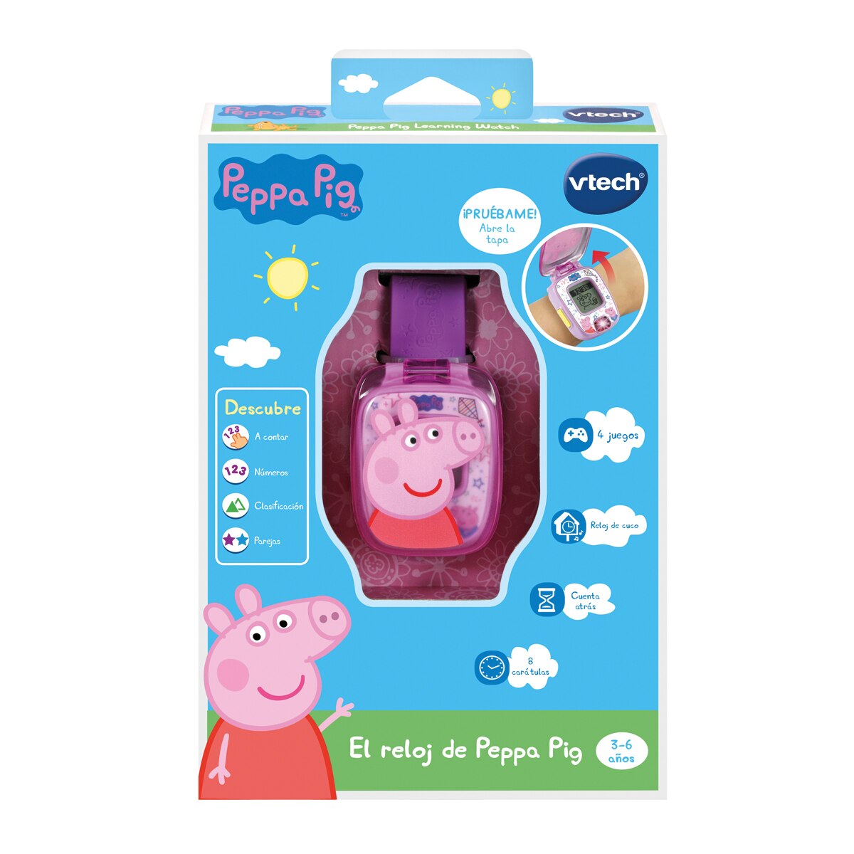 Reloj interactivo de Peppa Pig VTech 2