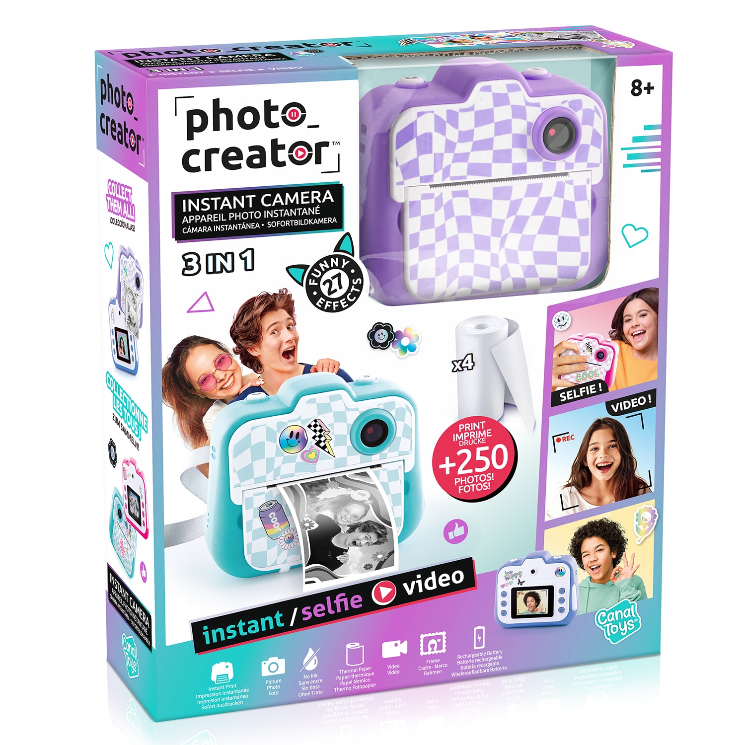 Cámara Instant photo creator modelos surtidos 12