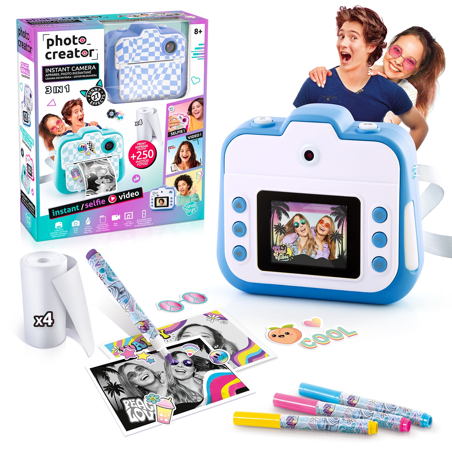 Cámara Instant photo creator modelos surtidos 17