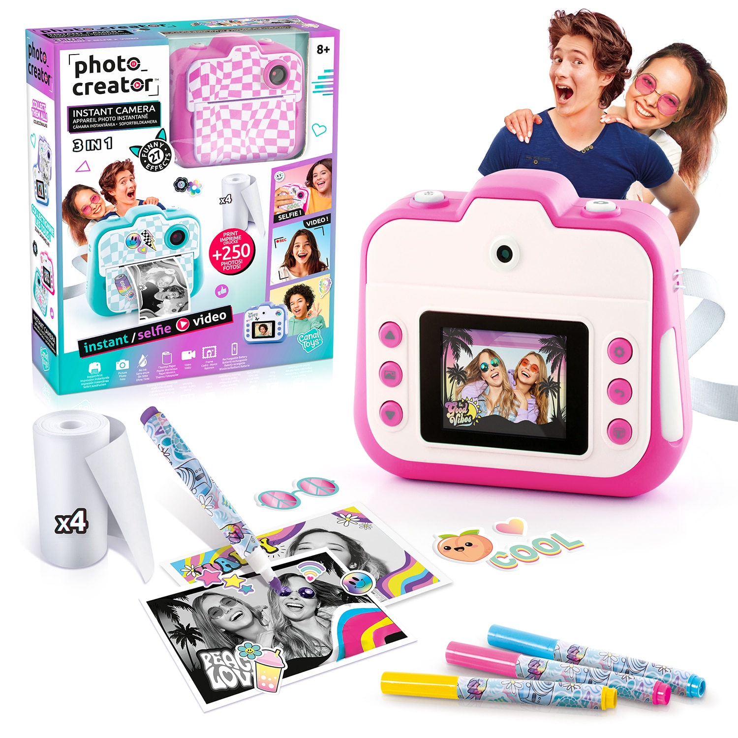 Cámara Instant photo creator modelos surtidos 18