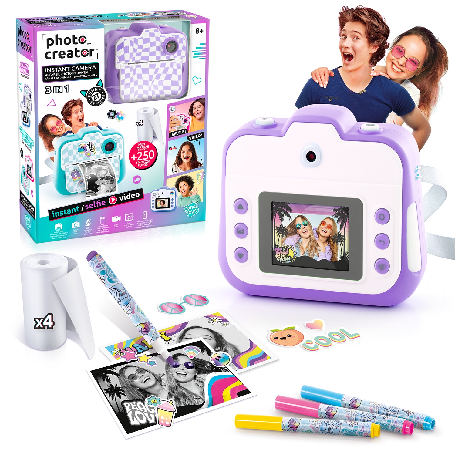 Cámara Instant photo creator modelos surtidos 19