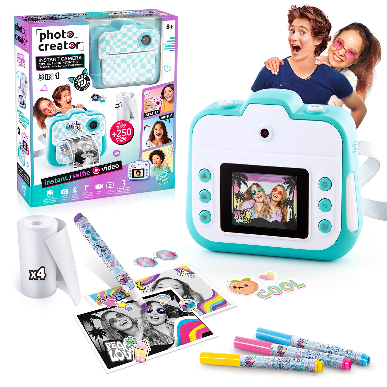 Cámara Instant photo creator modelos surtidos 20