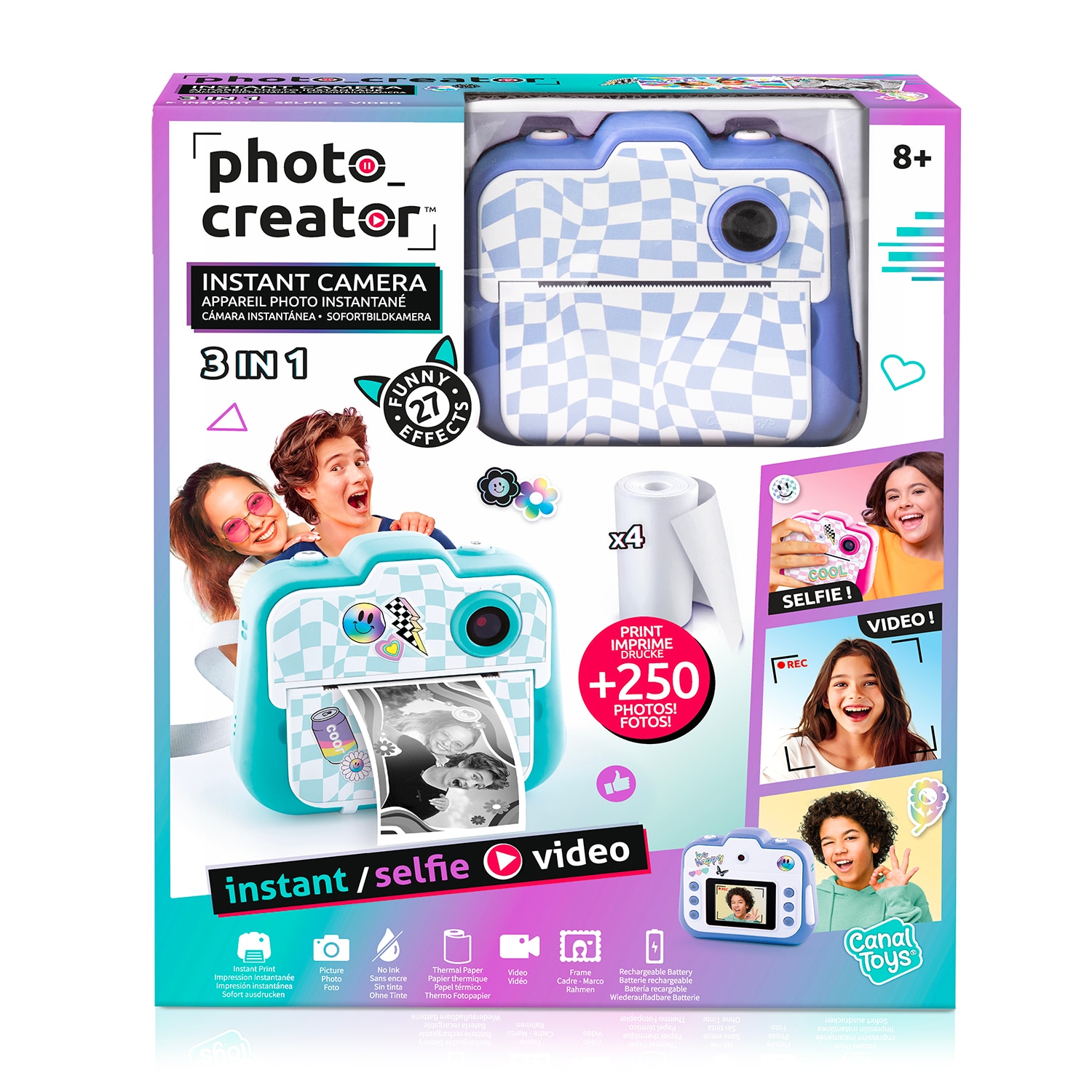 Cámara Instant photo creator modelos surtidos 23