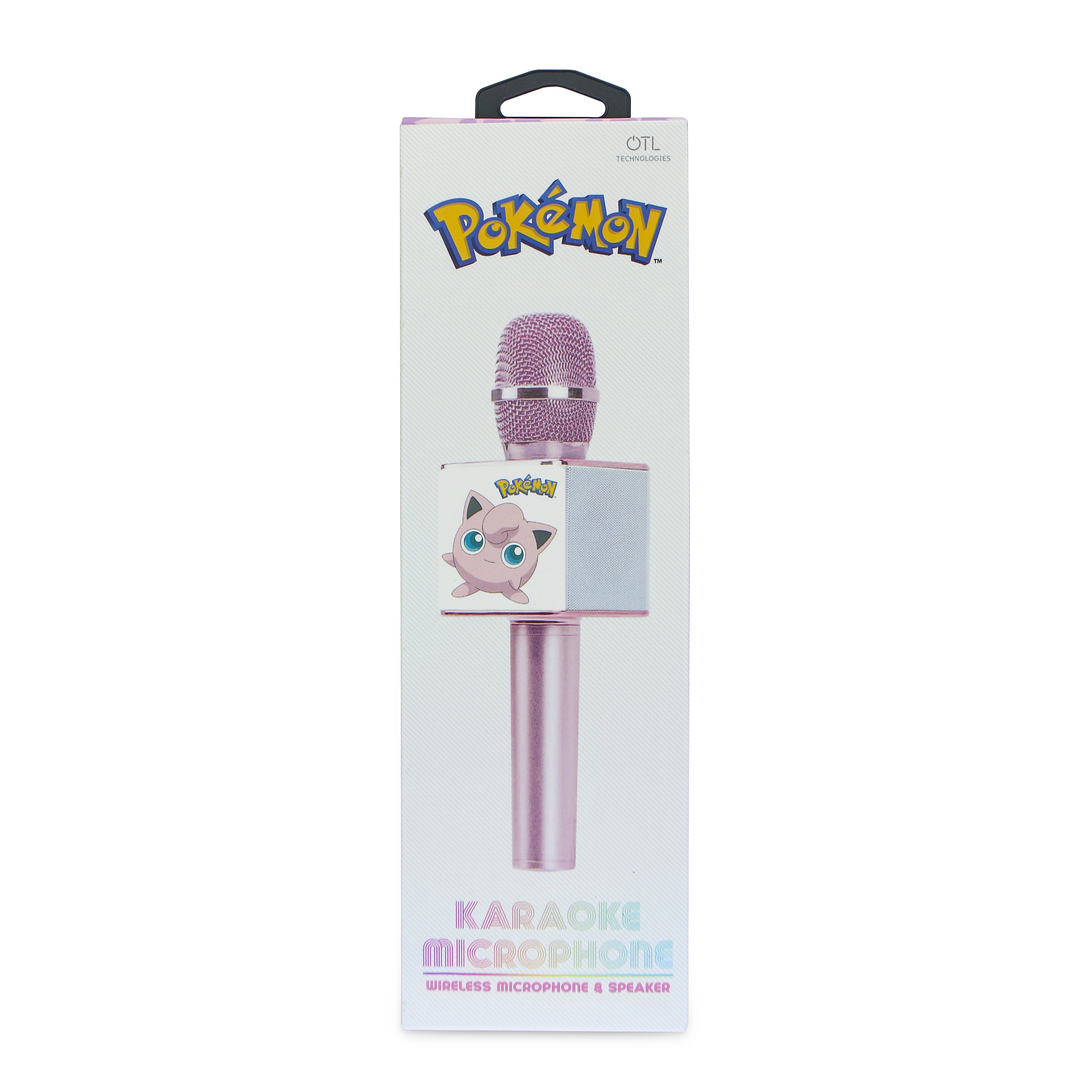 Micrófono karaoke Pokemon Jiggly Puff inalámbrico con altavoz 6