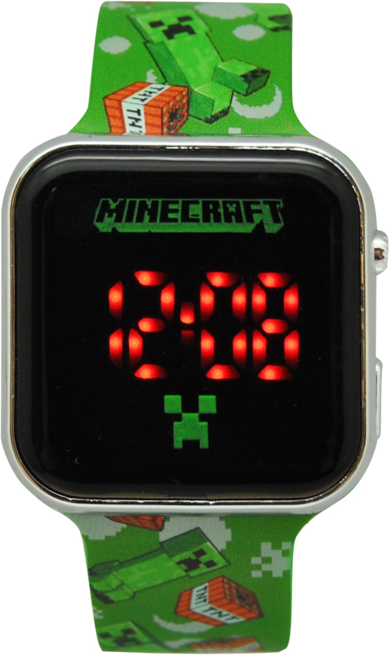Reloj Led Minecraft Kids Licensing 3