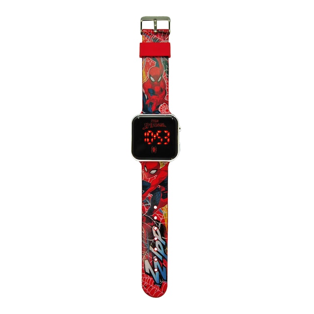 Reloj Led Spiderman Kids Licensing