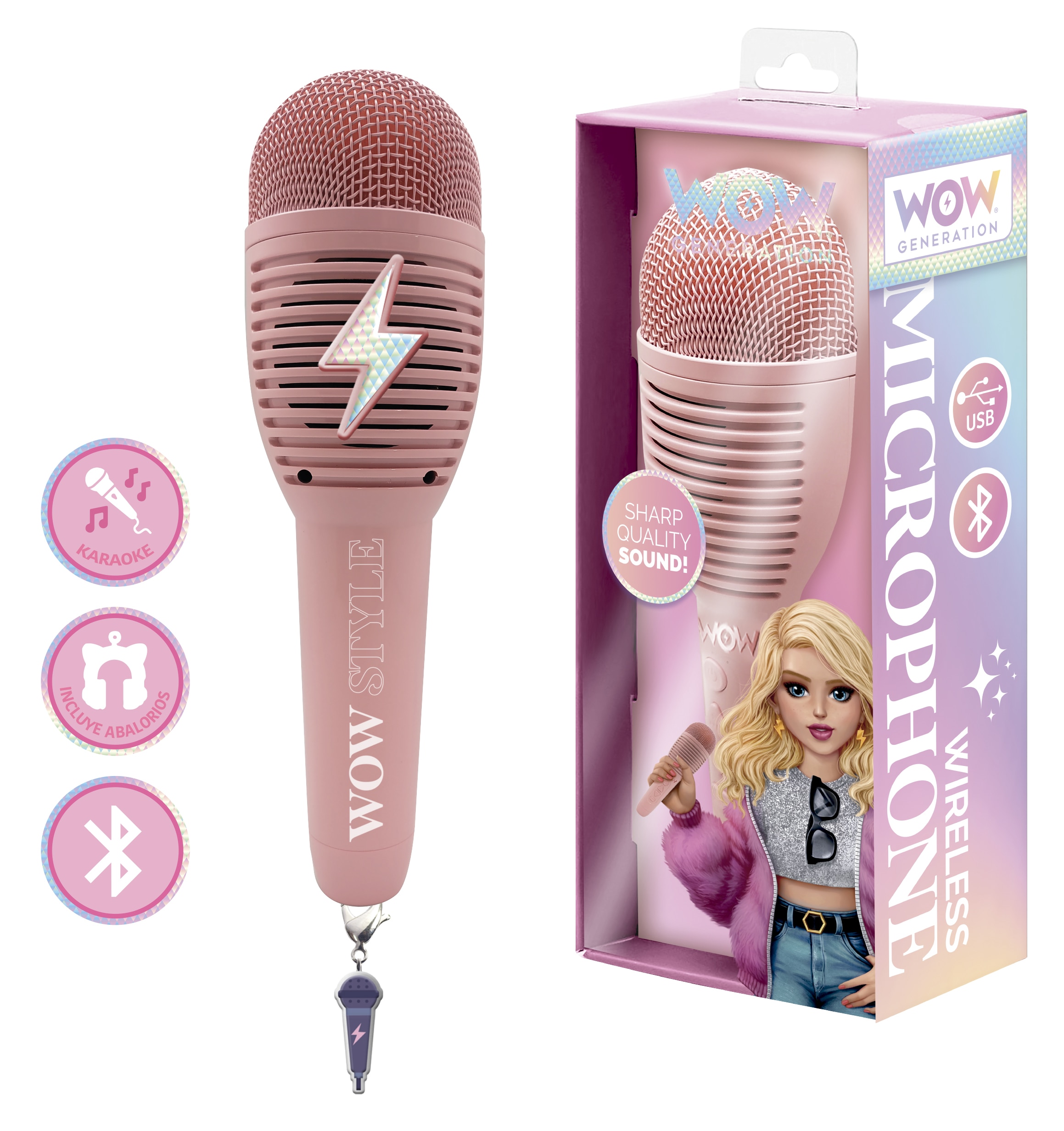 Micrófono Grabadora Wow Generation Kids Licensing 2