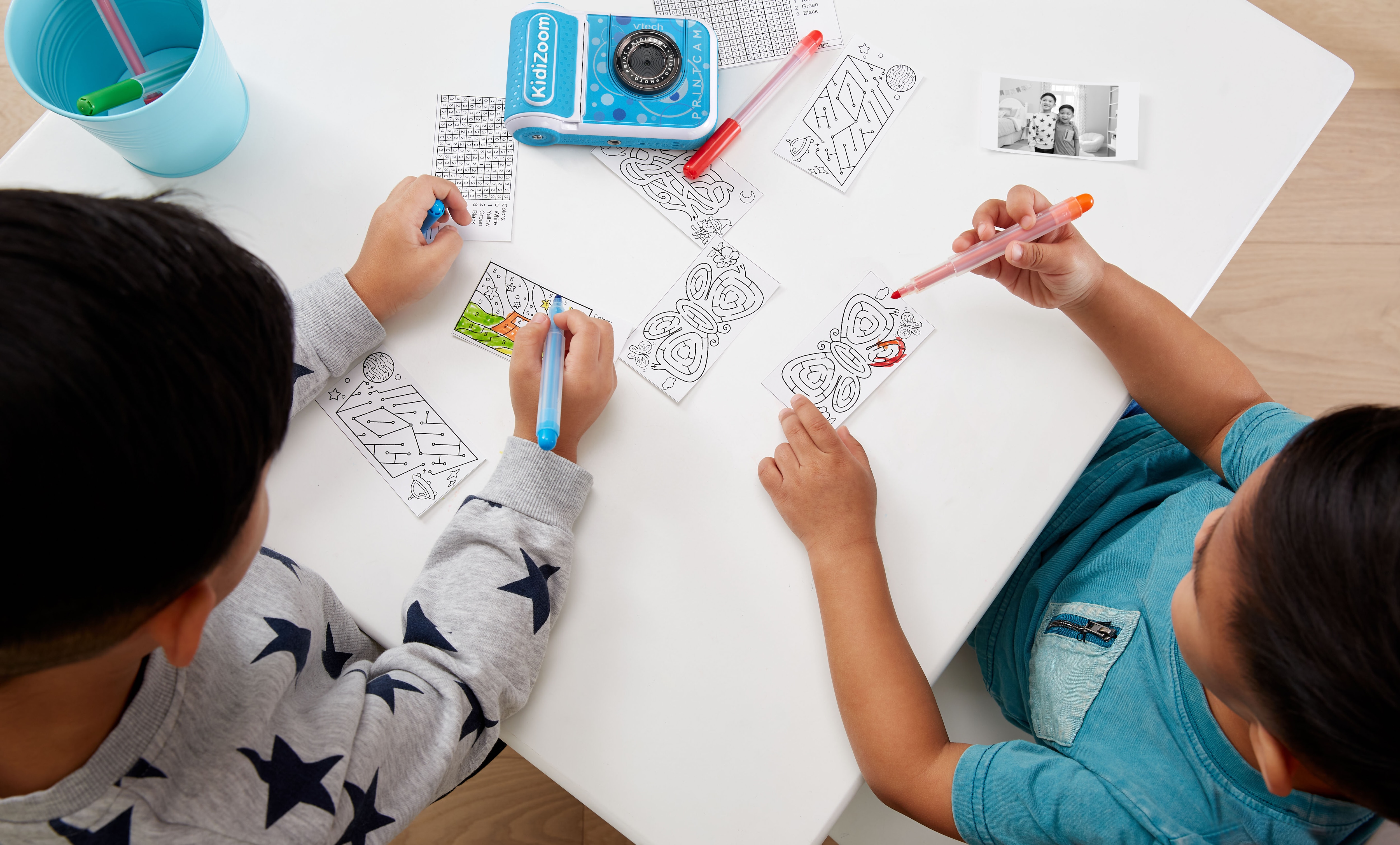 Kidizoom Print cam Cámara infantil de fotos instantáneas y vídeos VTech 8