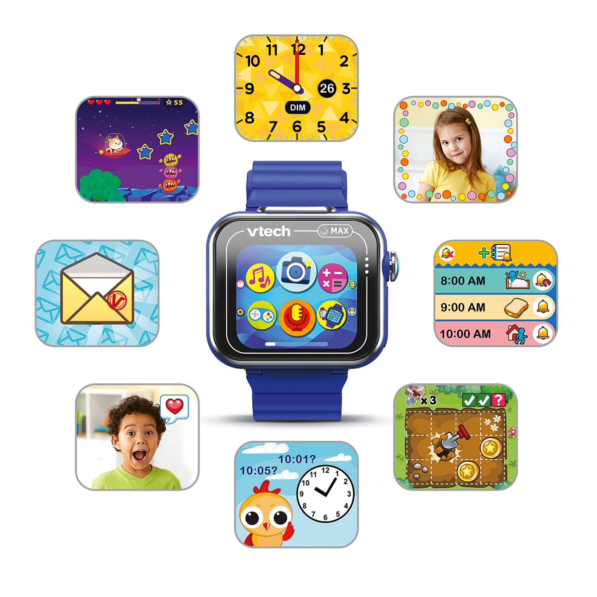 Kidizoom Smartwatch Max azul VTech 3