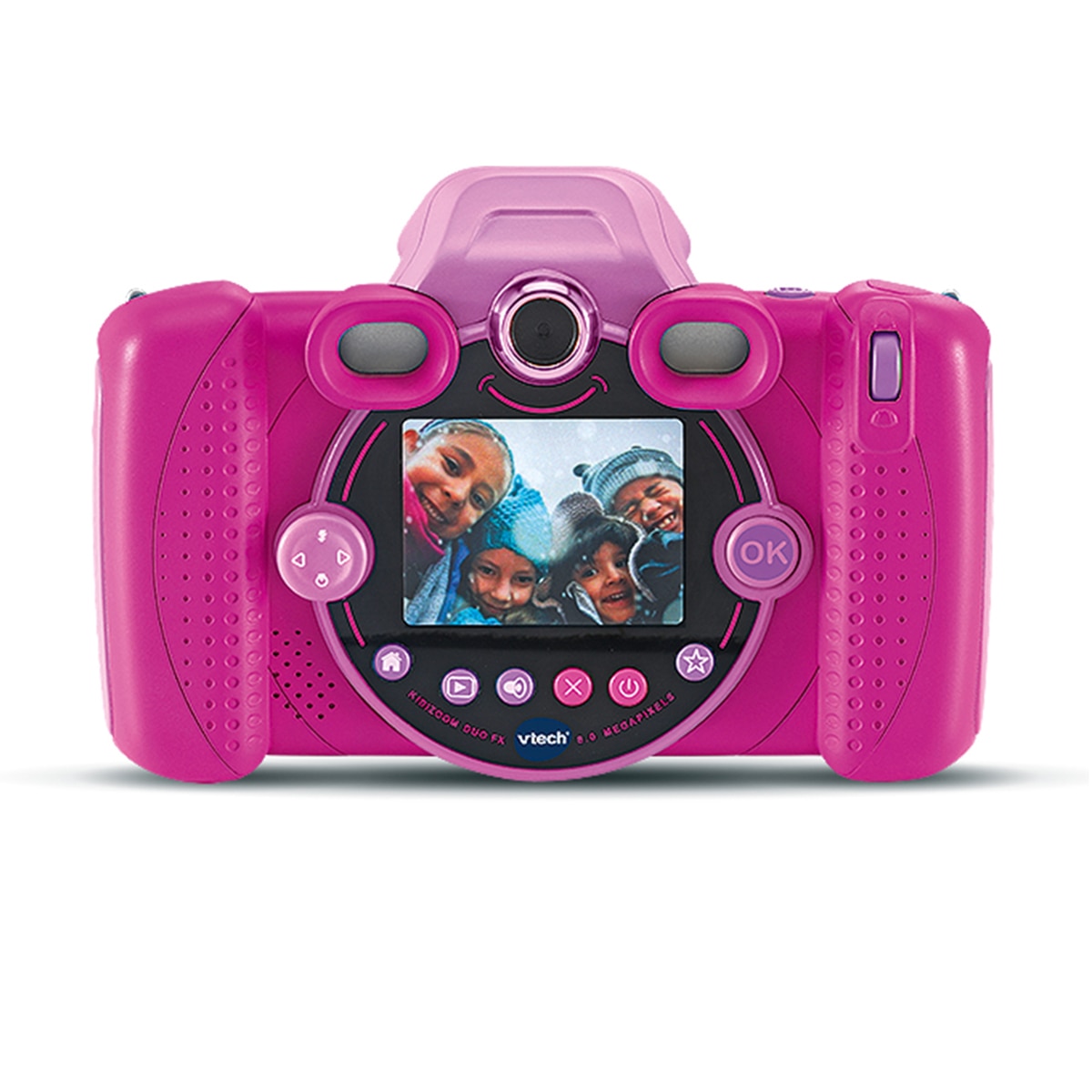 Cámara de fotos Kidizoom Duo FX rosa VTech 2
