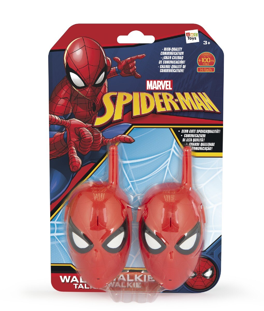 Imc Toys – Walkie Talkie Cara Spiderman Imc Toys.