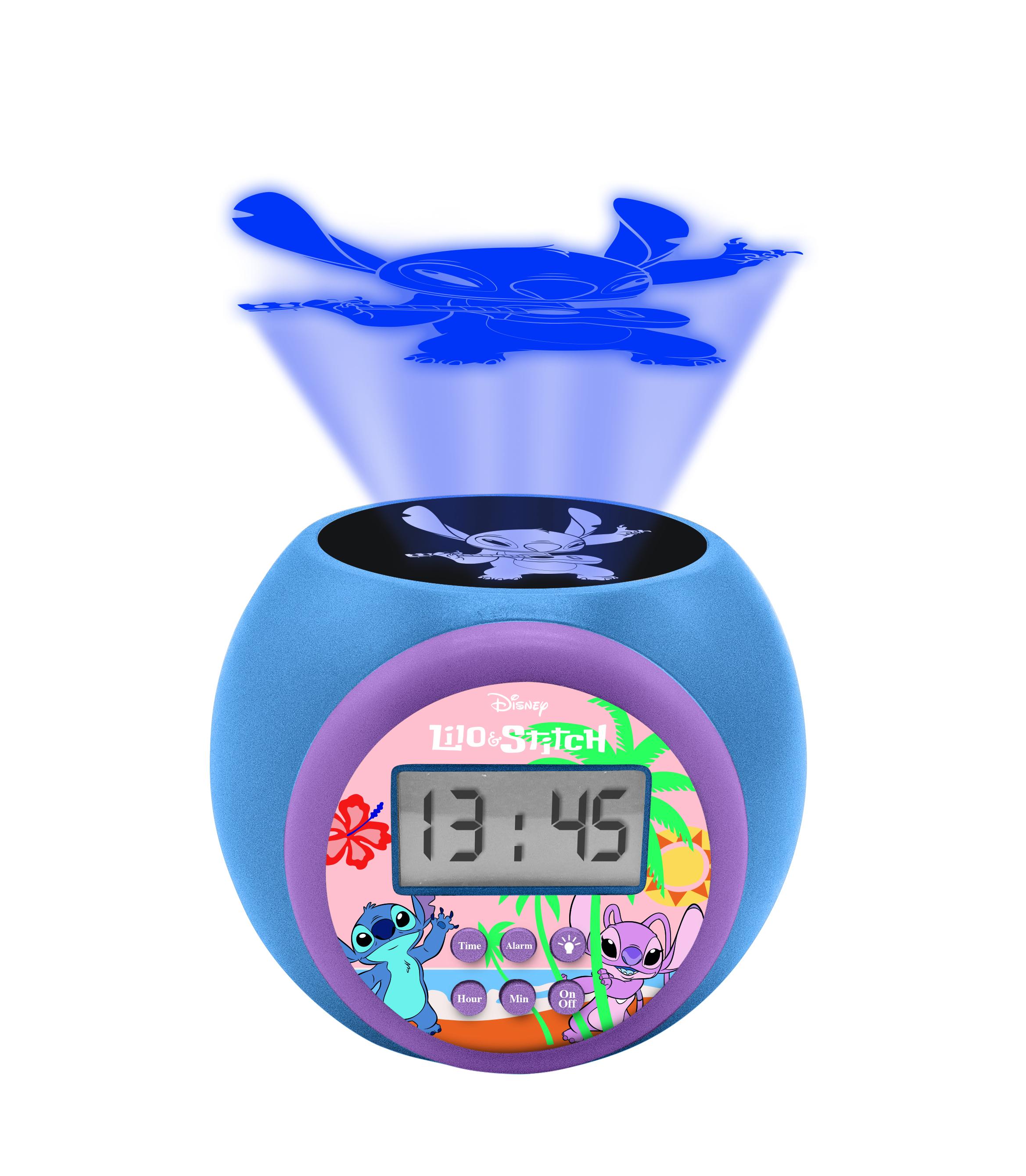 Reloj alarma Disney Stitch Lexibook 2