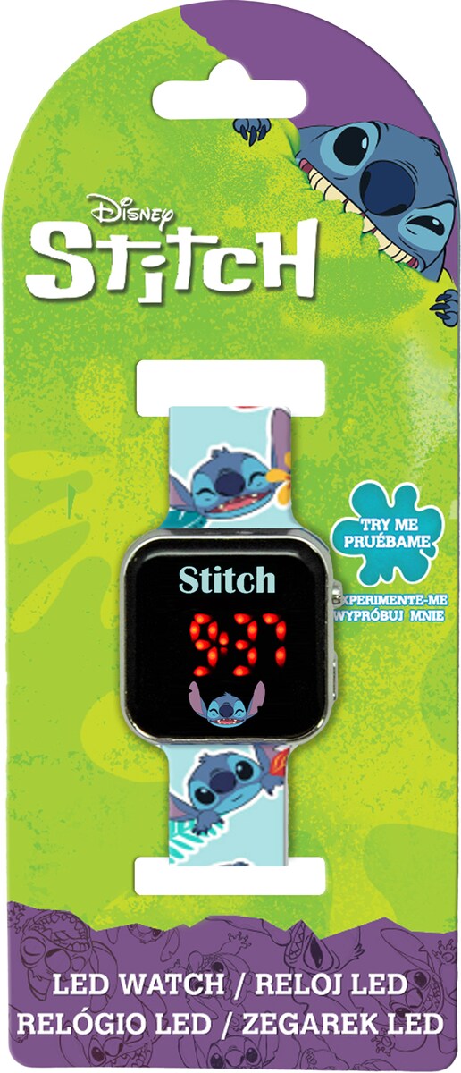 Reloj Led Stitch Kids Licensing 2