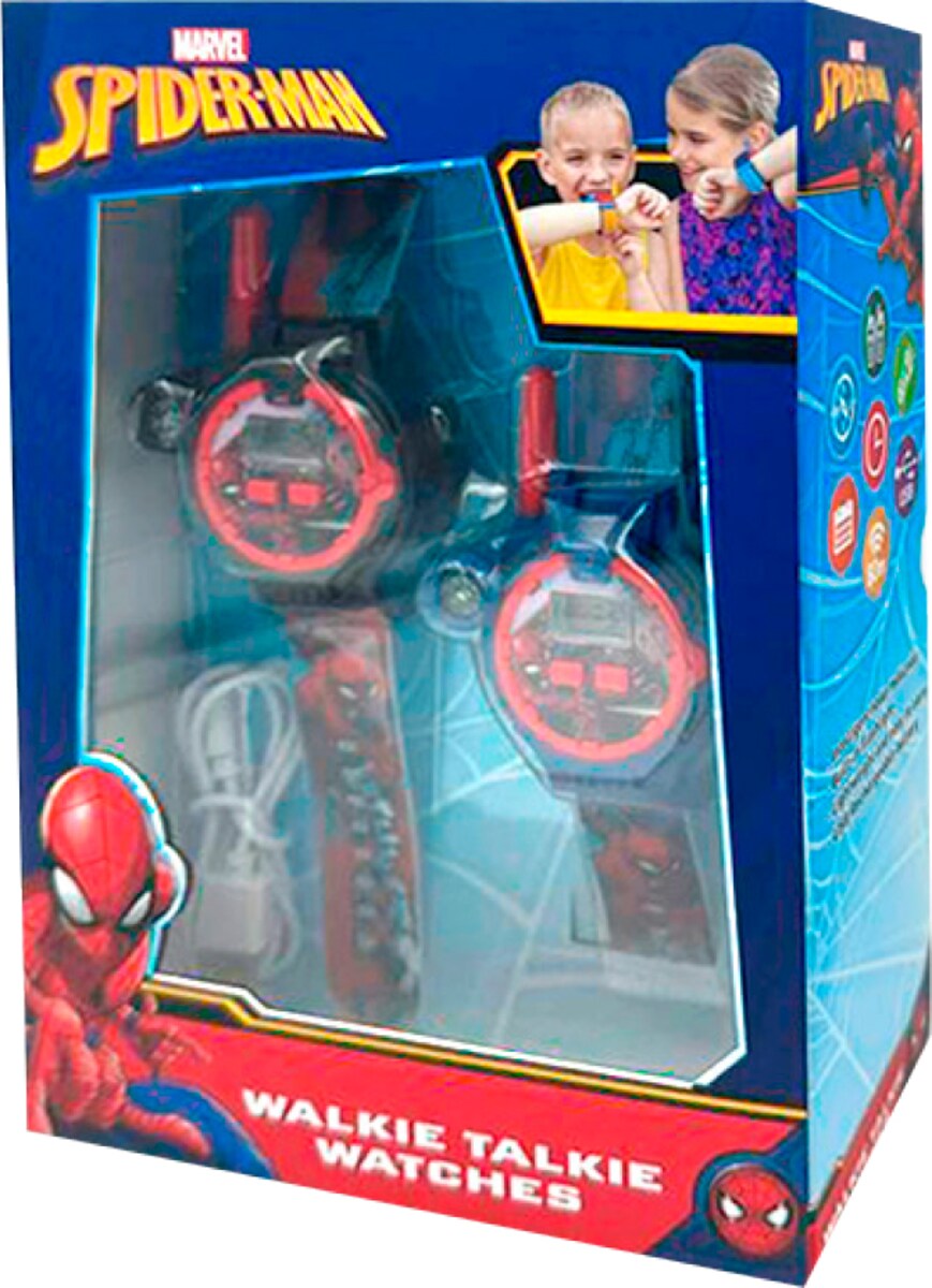 Reloj Walkie Talkie 2 en 1 Spiderman Kids Licensing 2