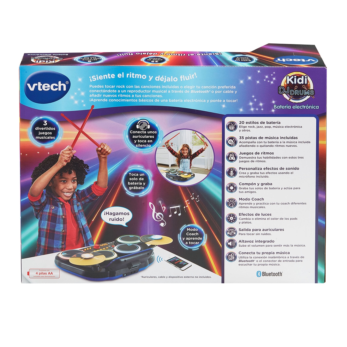 Batería electrónica Vtech Kidi Dj Vtech 8