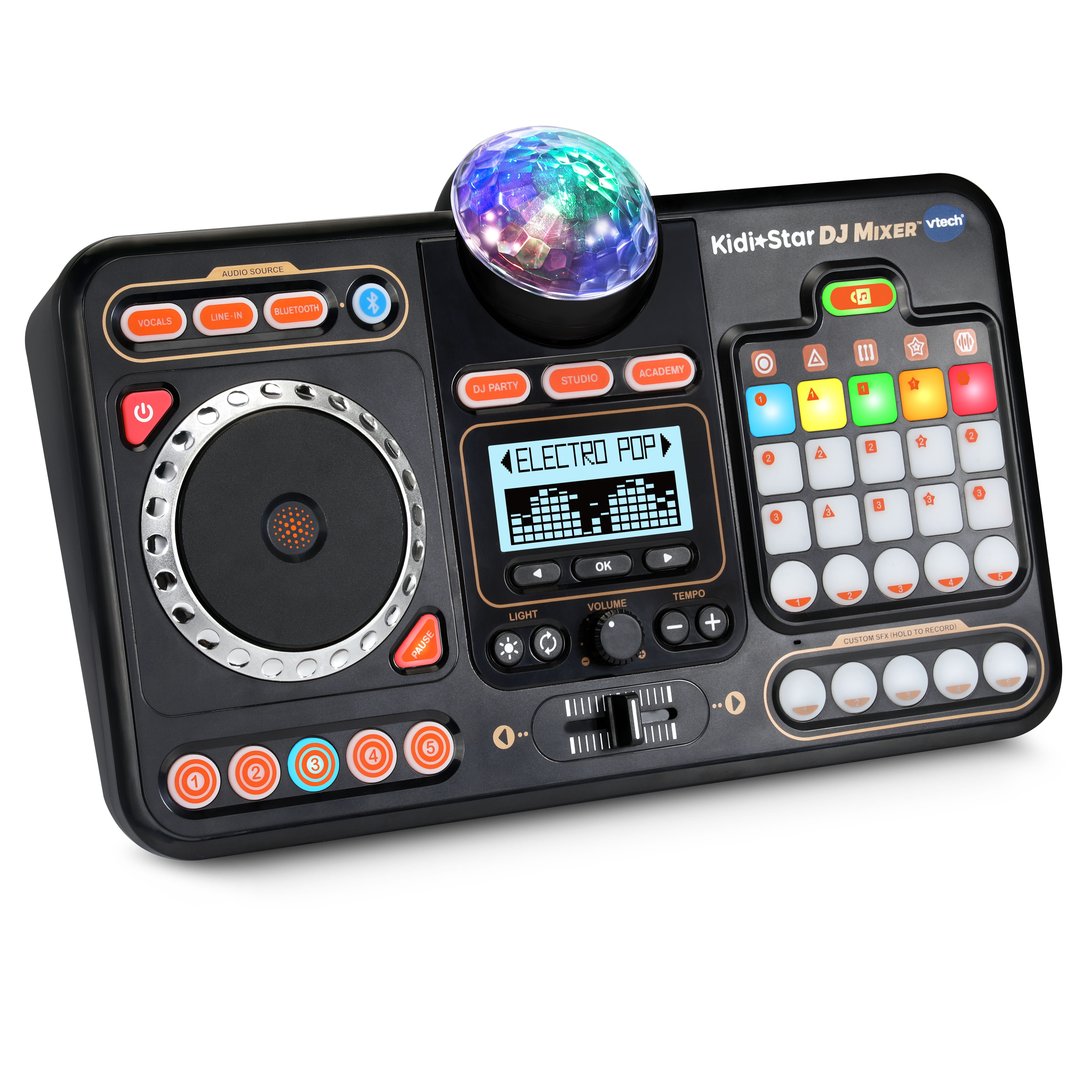 Mesa de mezclas electrónica KIDI DJ Vtech 4