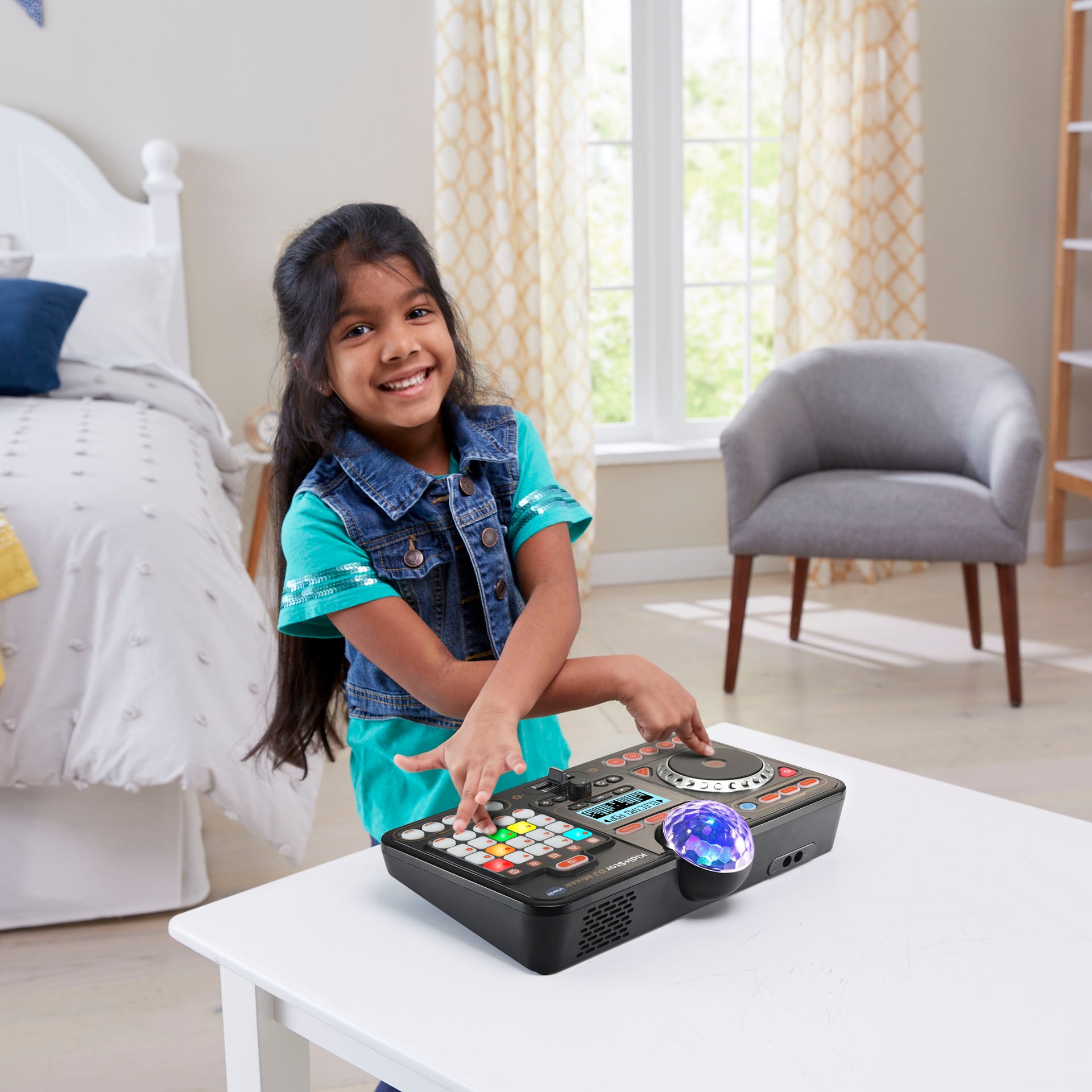 Mesa de mezclas electrónica KIDI DJ Vtech 7
