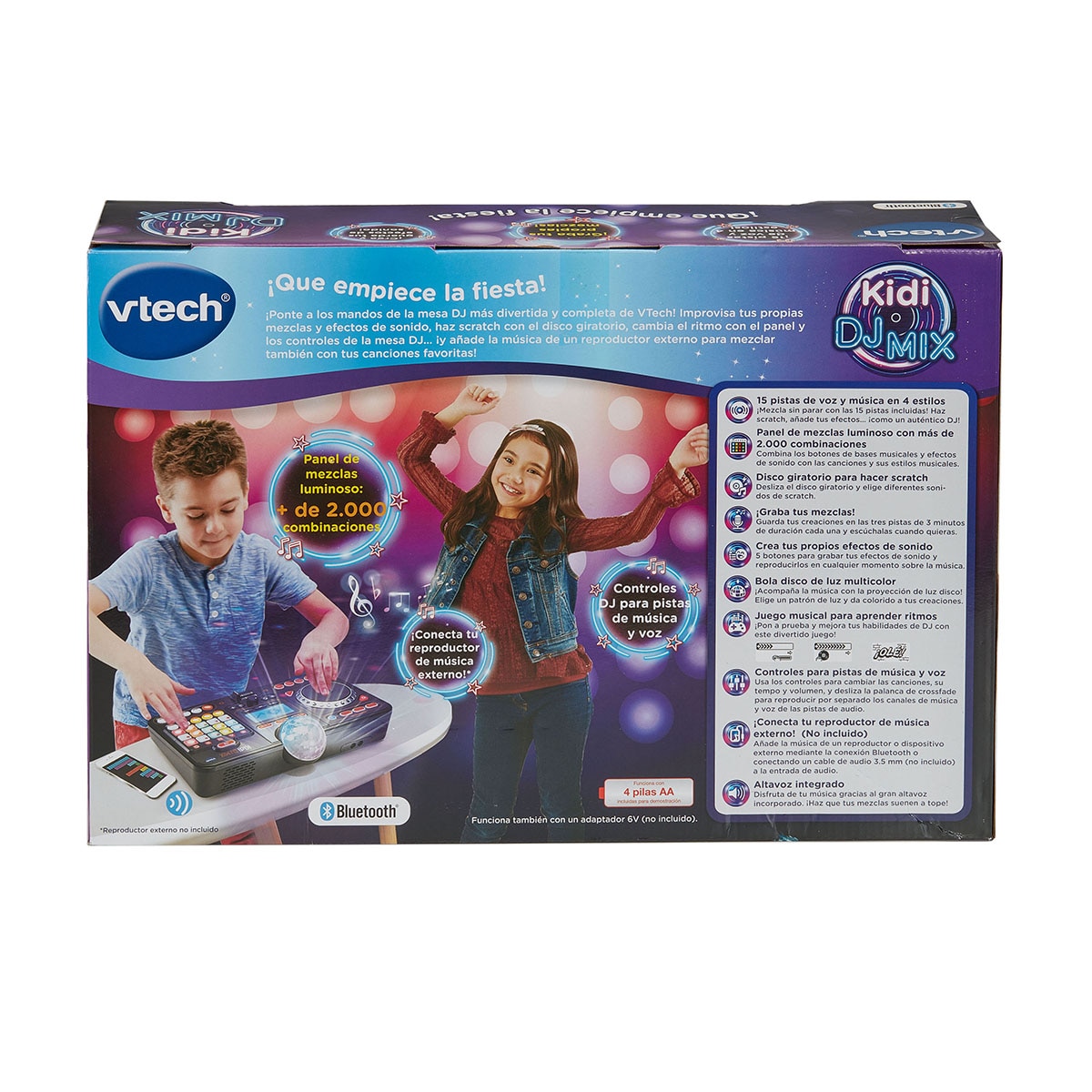 Mesa de mezclas electrónica KIDI DJ Vtech 9