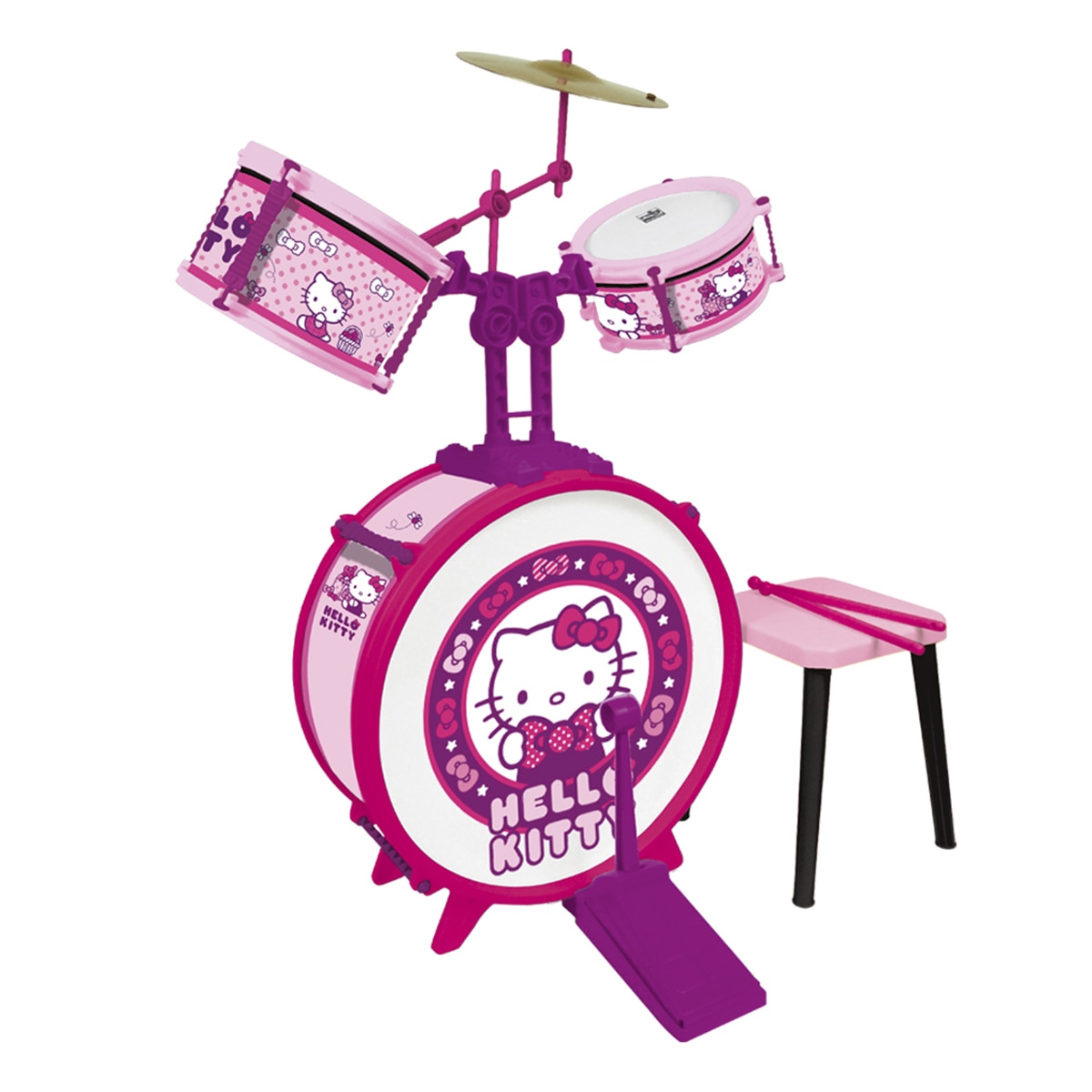 Imagen 0 de Bateria 3 elementos con banqueta