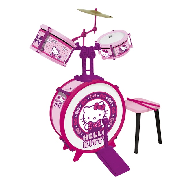Bateria 3 elementos con banqueta