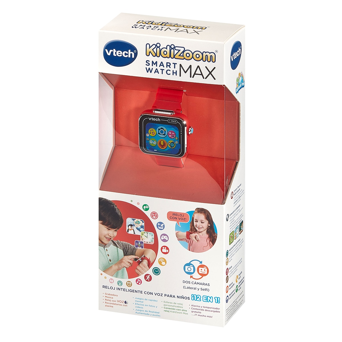 Smartwatch Max rojo Kidizoom 7