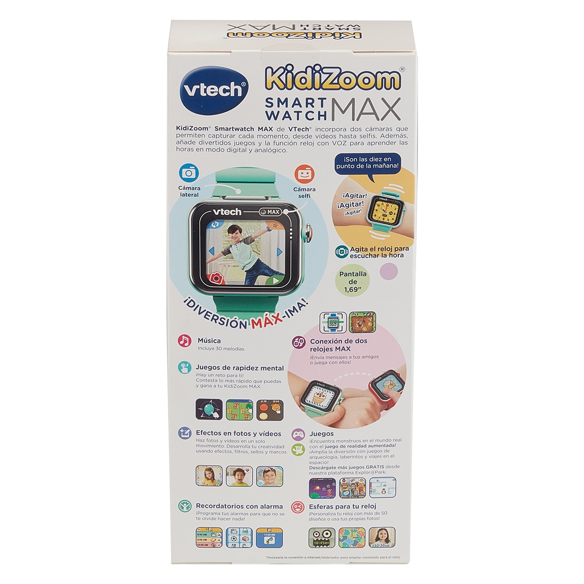 Smartwatch Max aguamarina Kidizoom 8