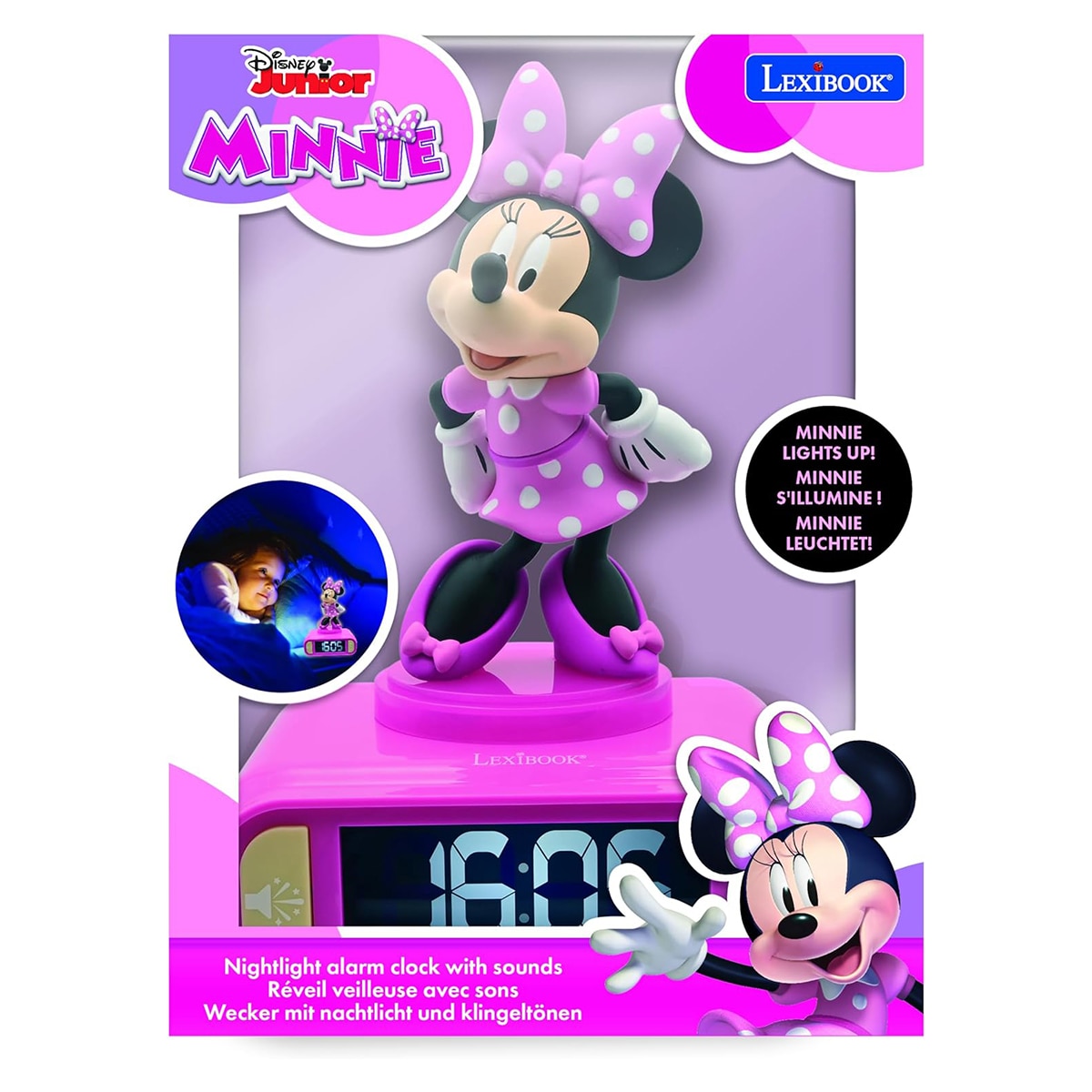 Despertador Minnie Lexibook 7