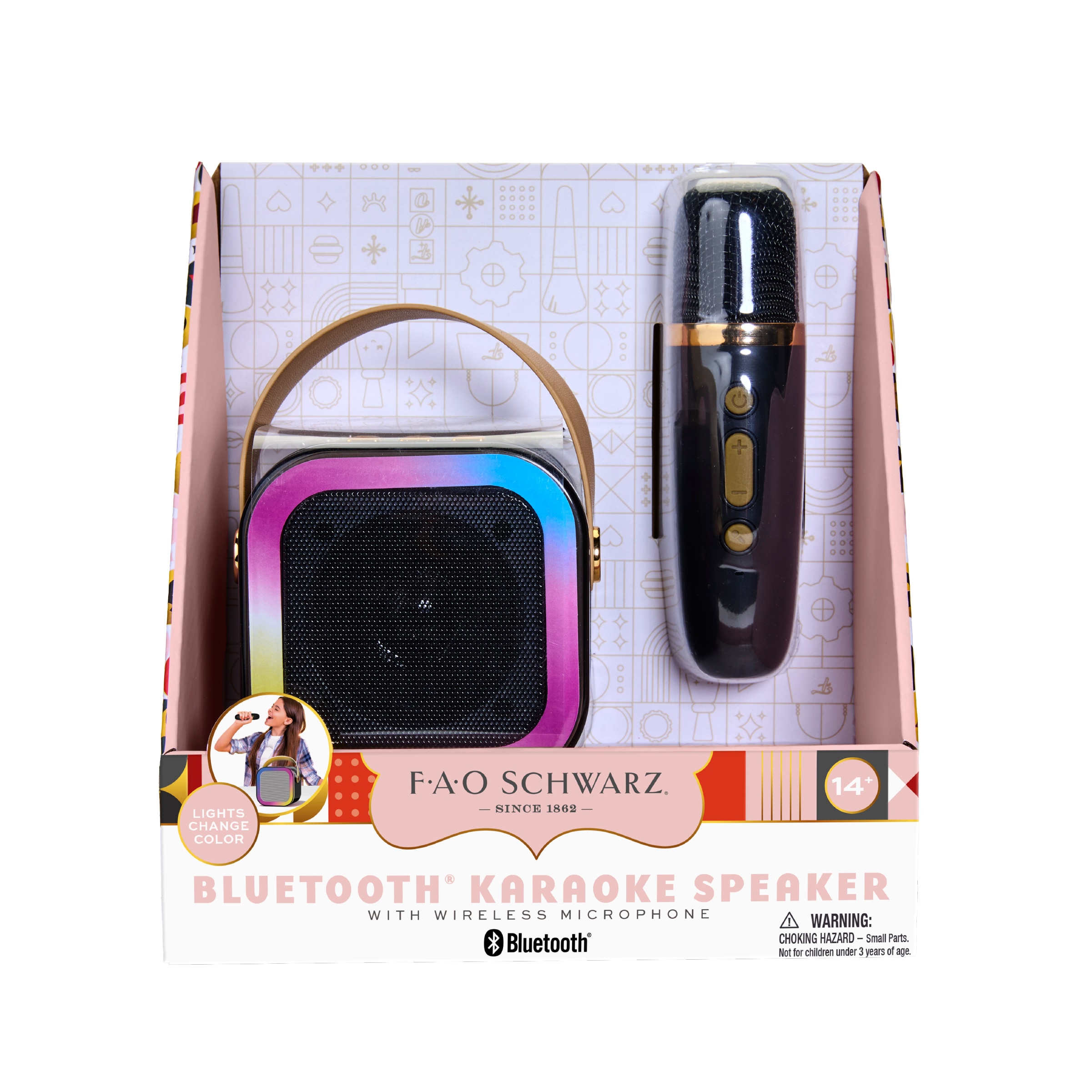 Altavoz de karaoke para niños con micrófono inalámbrico F.A.O. Schwarz 5