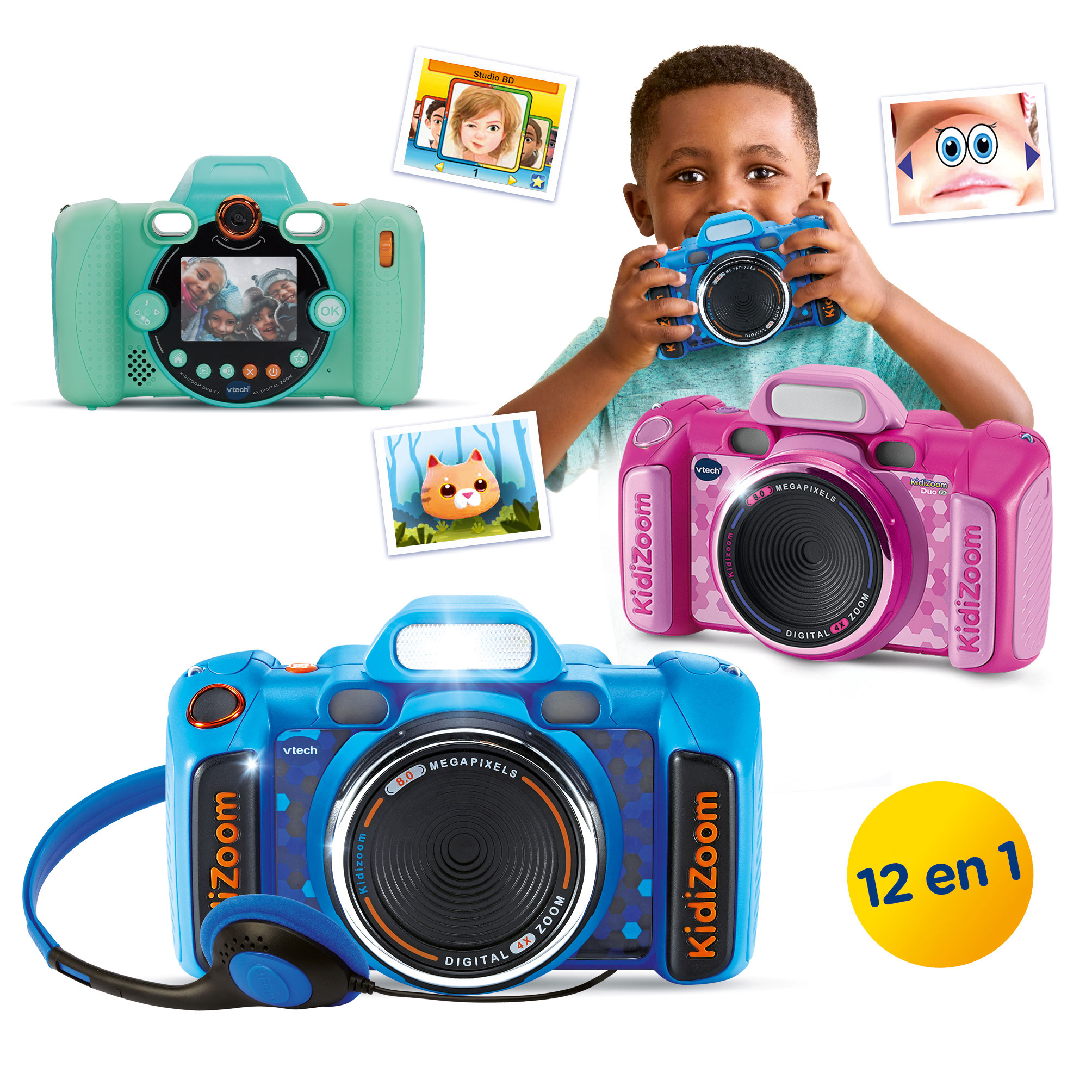 Cámara de fotos Kidizoom Fx Vtech 4