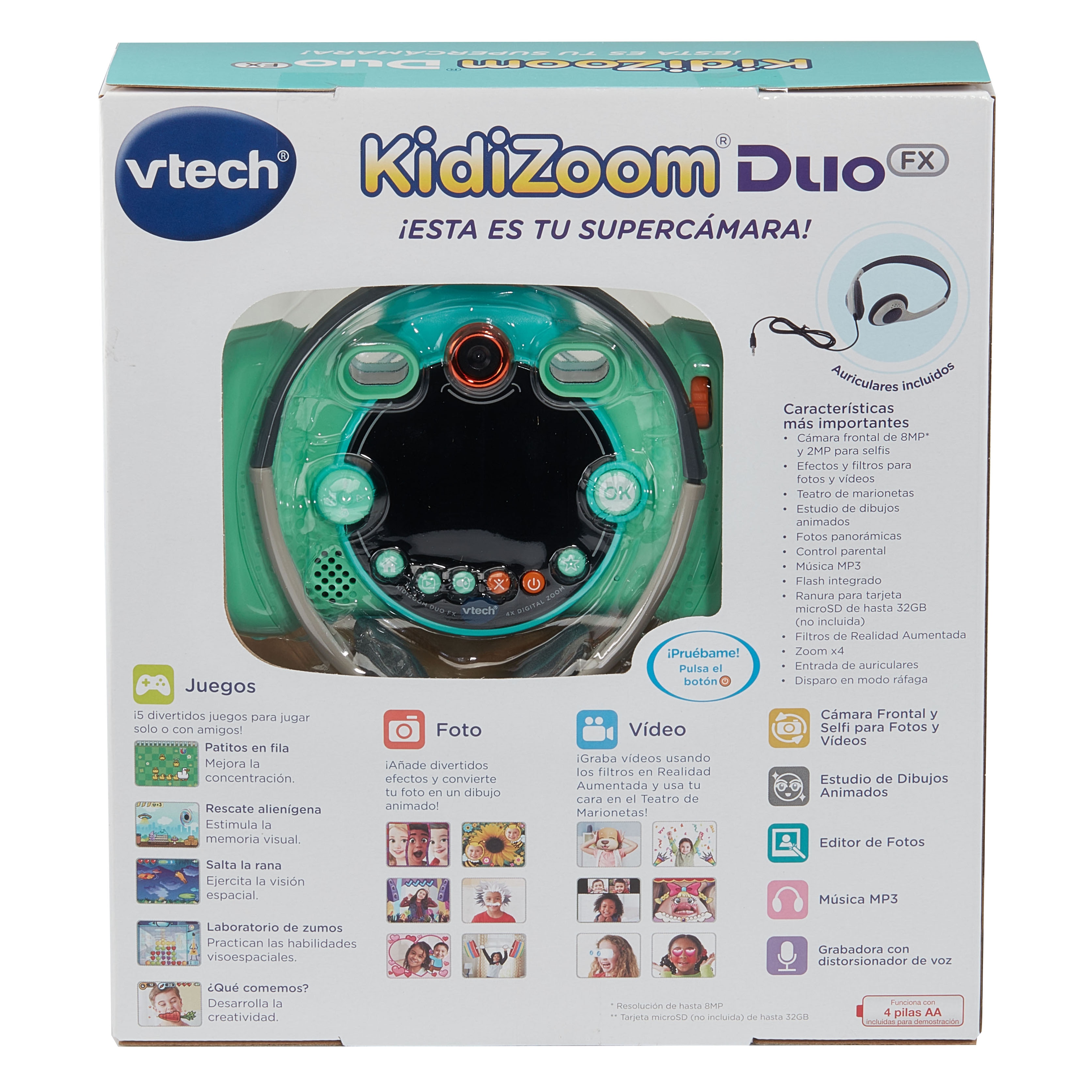 Cámara de fotos Kidizoom Fx Vtech 6
