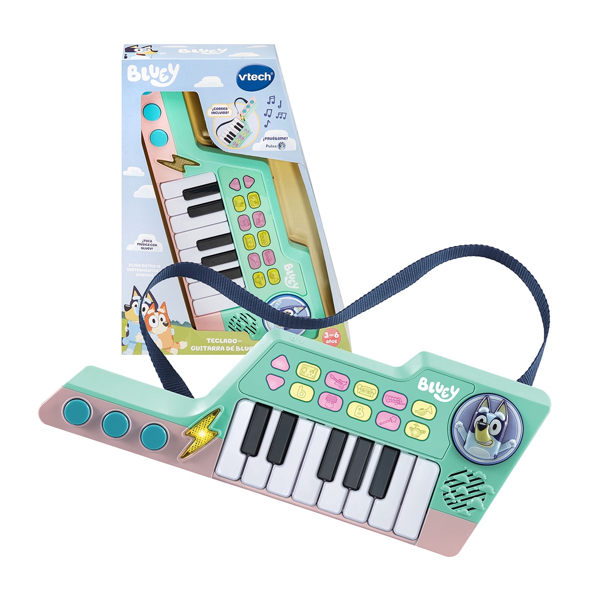 VTech – Piano guitarra Bluey Vtech.