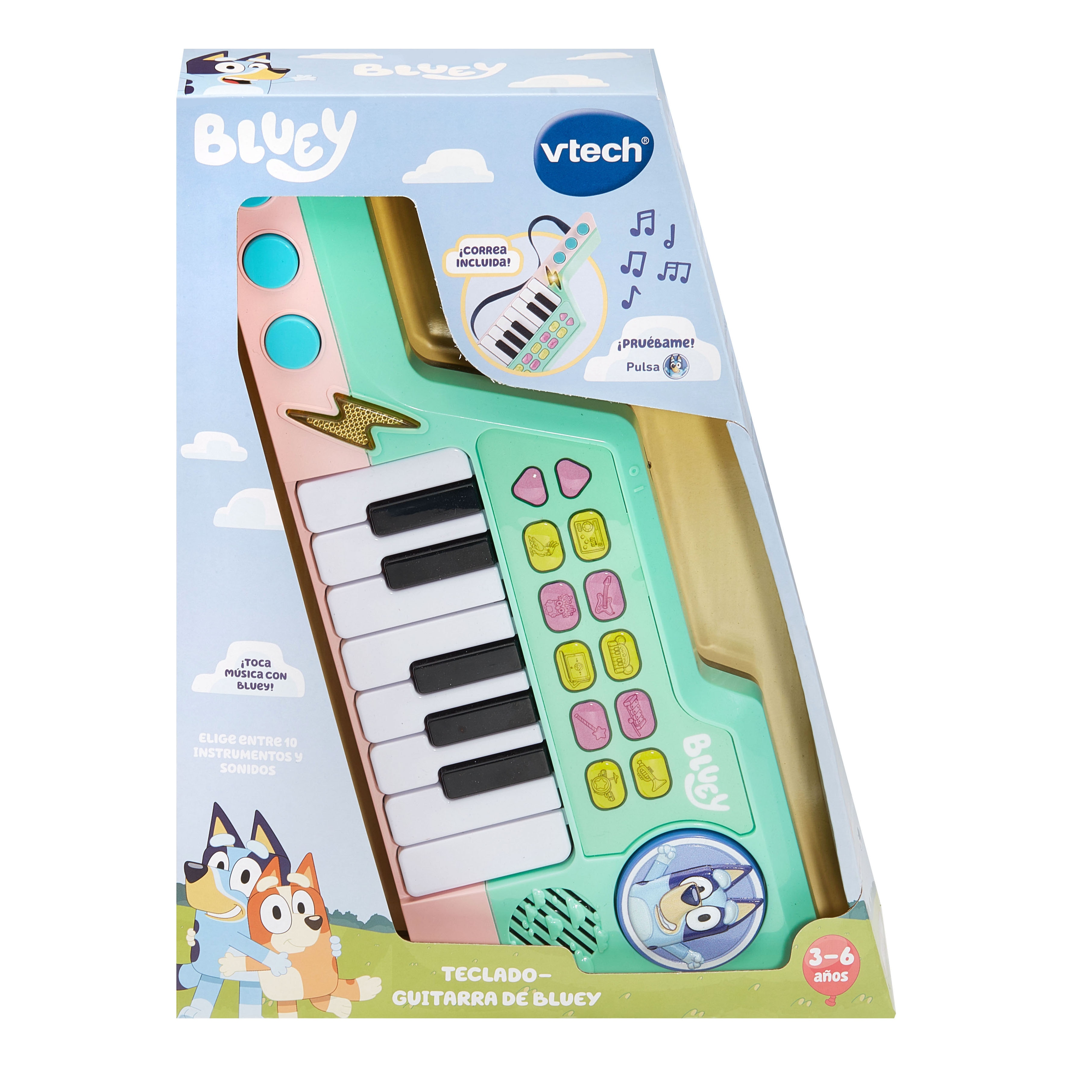 Piano guitarra Bluey Vtech 5