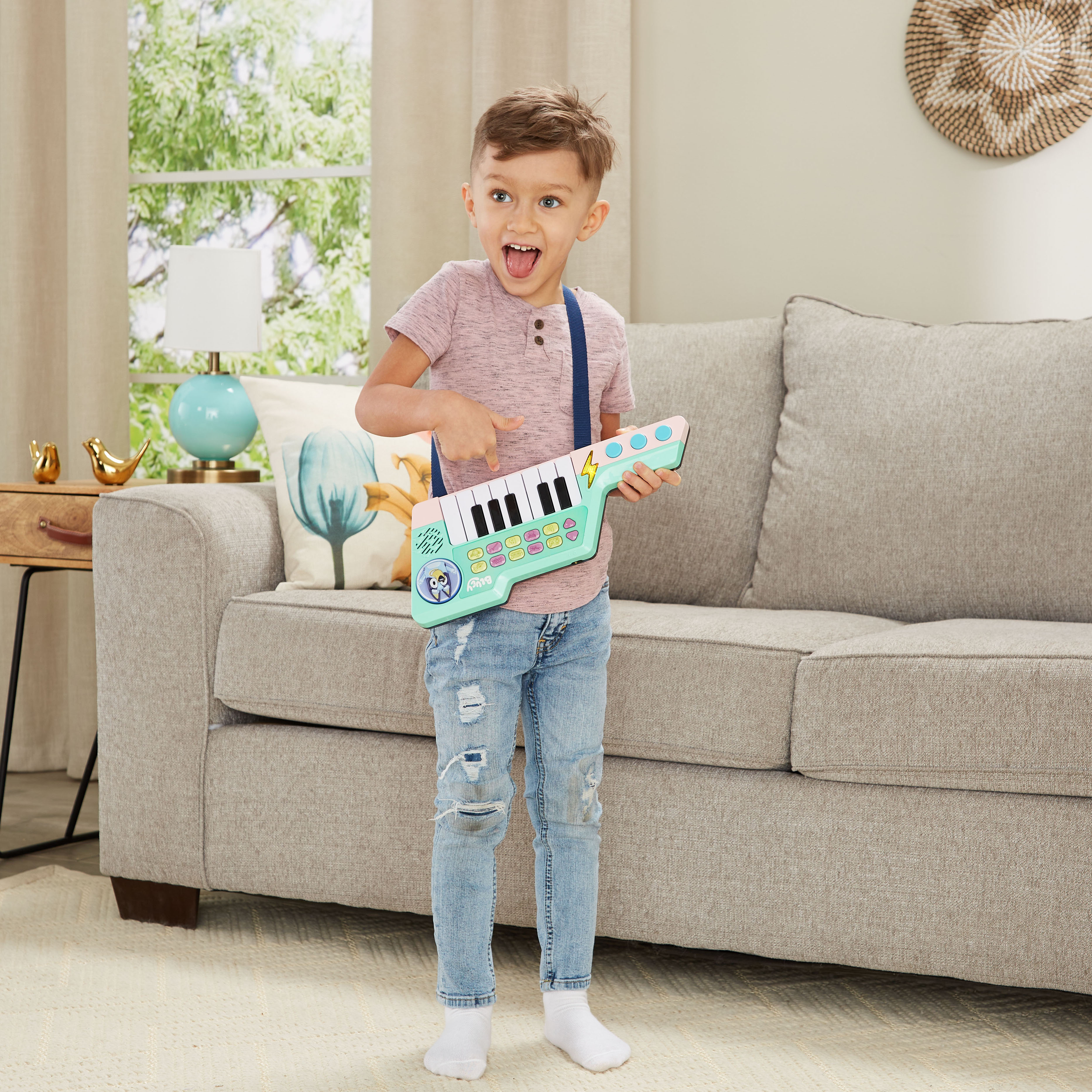 Piano guitarra Bluey Vtech 8