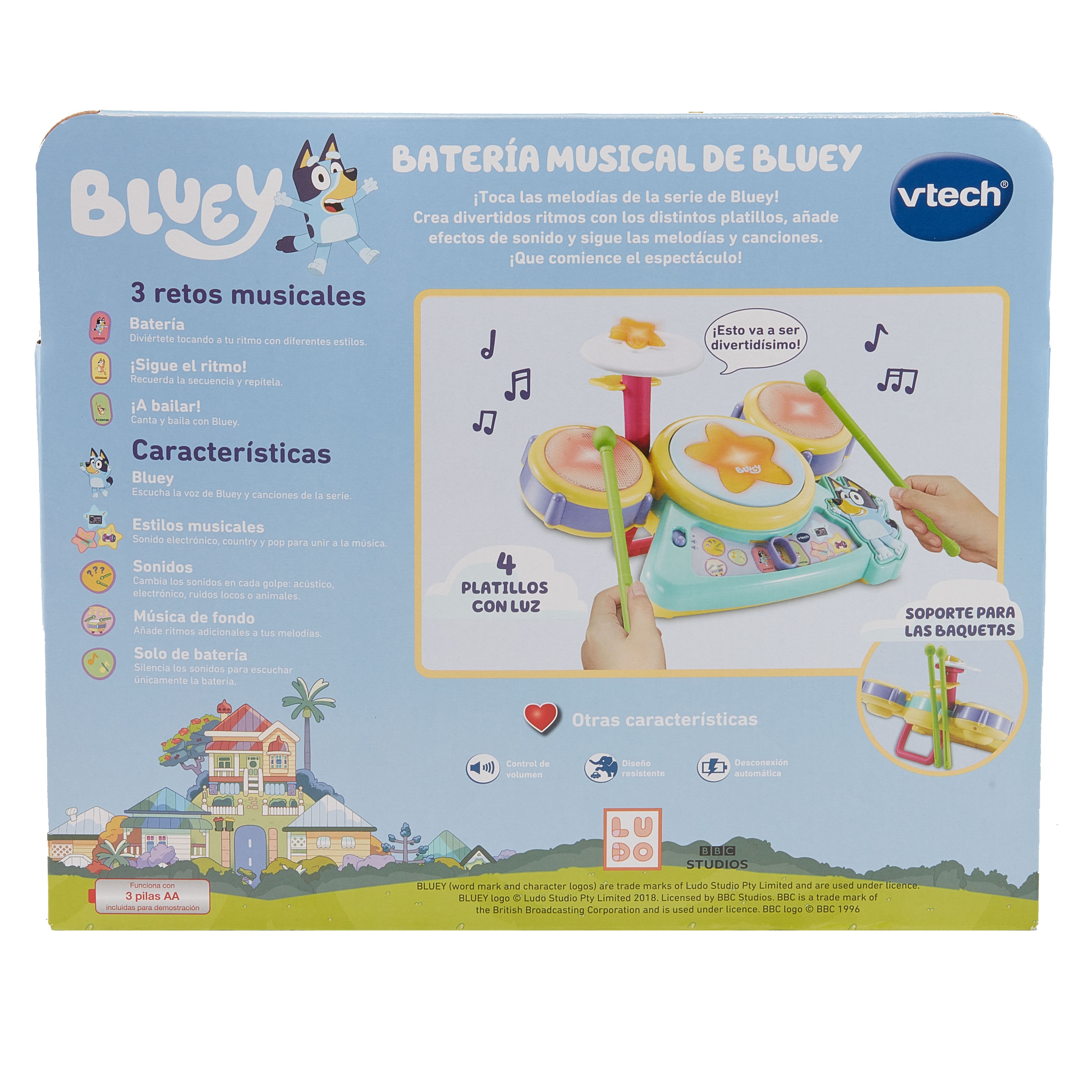 Batería interactiva Bluey Vtech 6