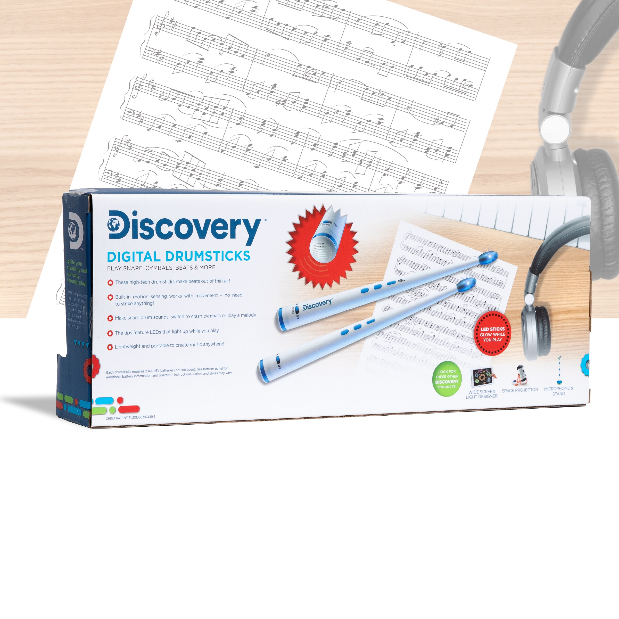 Baquetas digitales Discovery 6