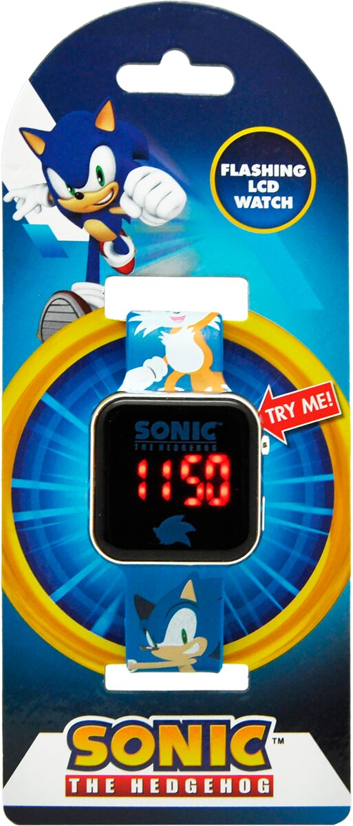 Reloj Led Sonic Kids Licensing 3