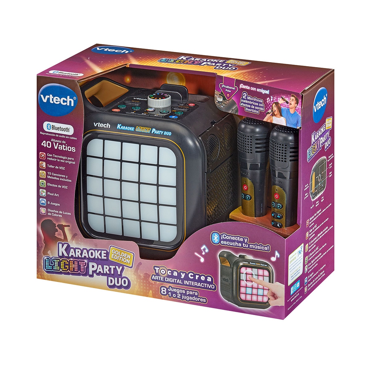 Karaoke light party Duo Golden Edition Vtech 7