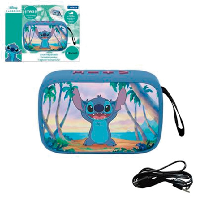 Imagen 0 de Altavoz portátil Bluetooth Stitch Disney