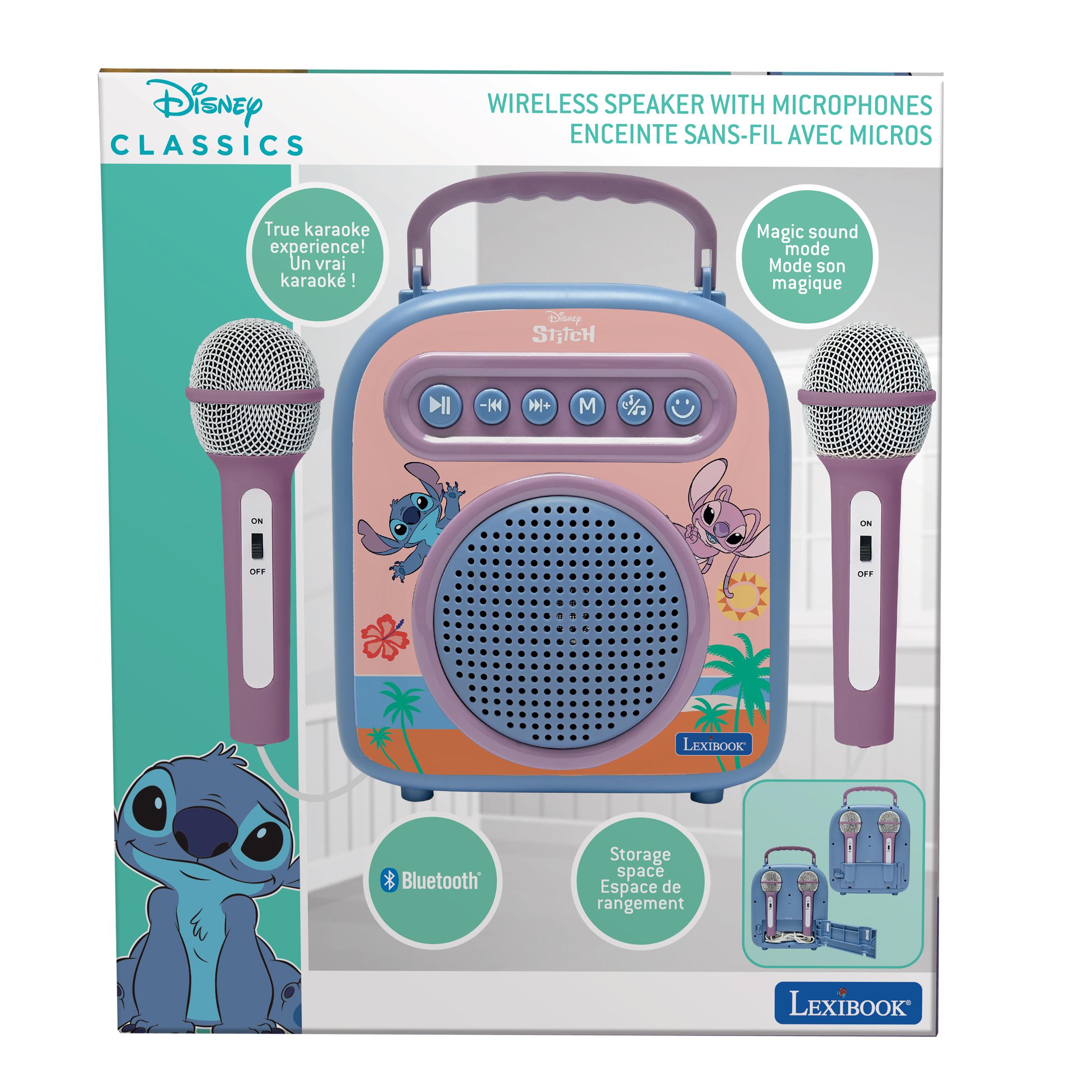 Altavoz bluetooth con Micrófono Stitch
 Disney 4