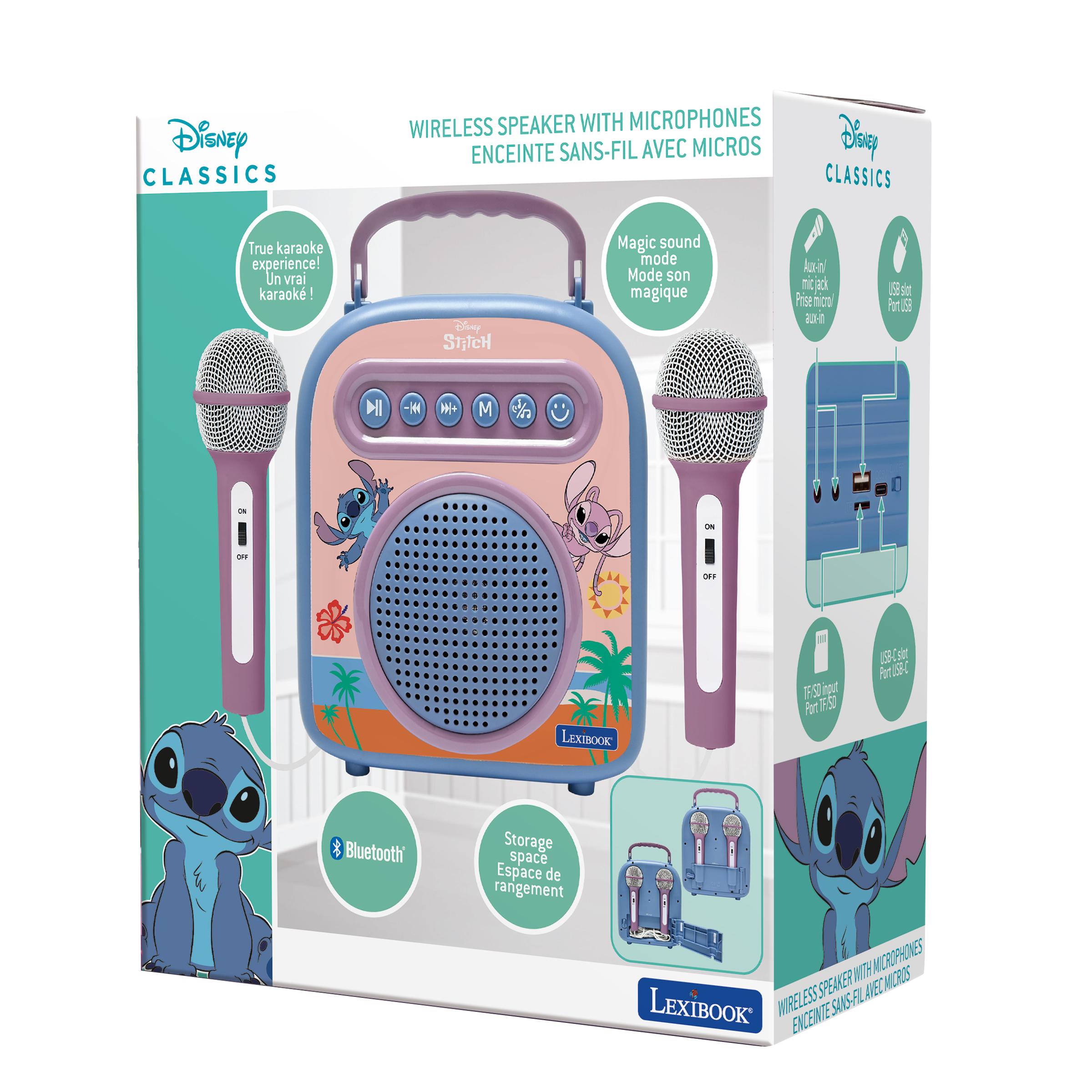 Altavoz bluetooth con Micrófono Stitch
 Disney 7