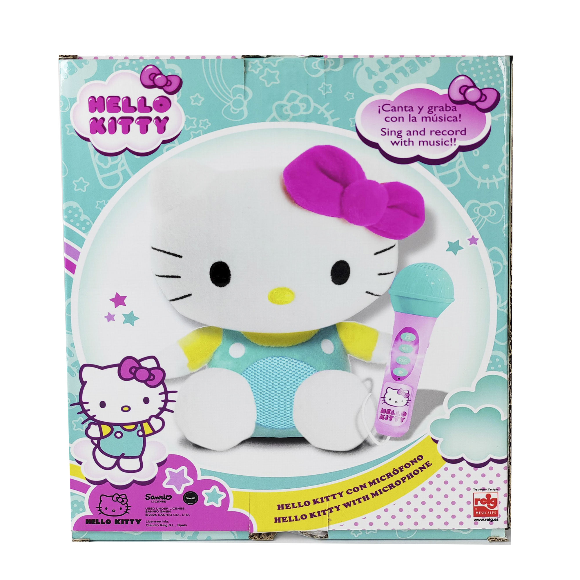 Peluche amplificador Hello Kitty modelos surtidos 8