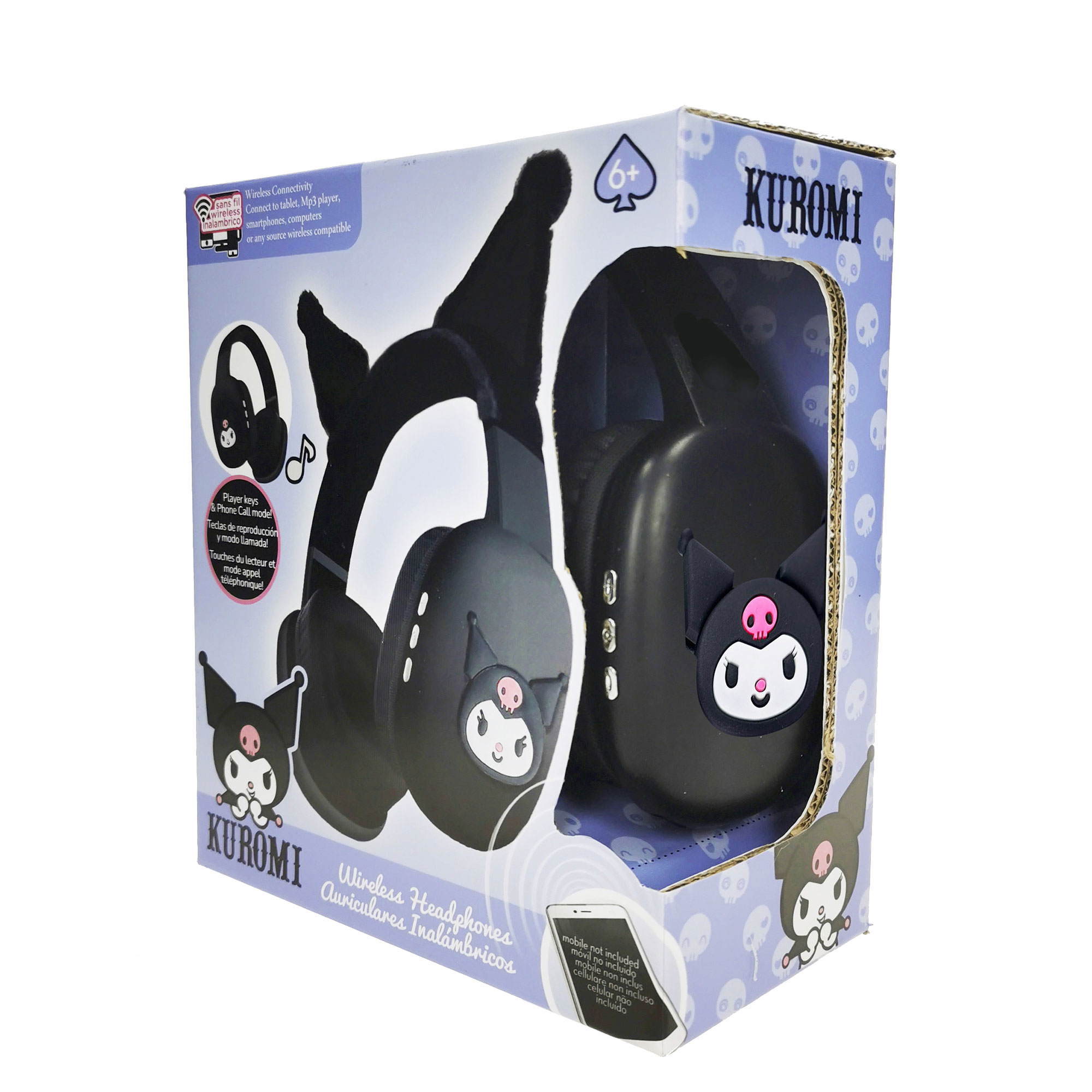 Auriculares Kuromi Hello Kitty 3